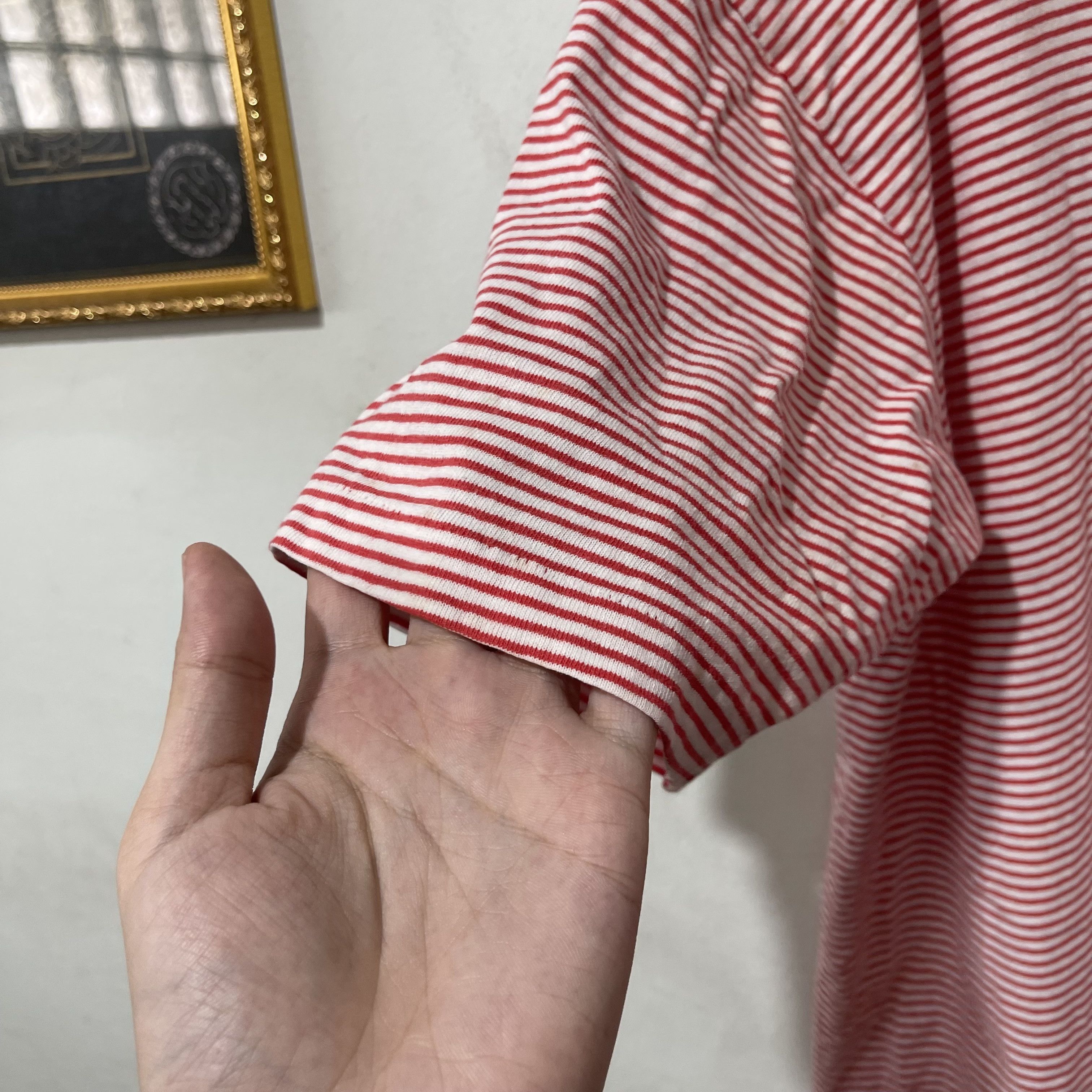 Vintage Vintage 90s Striped Shirt Size US XL / EU 56 / 4 - 3 Thumbnail