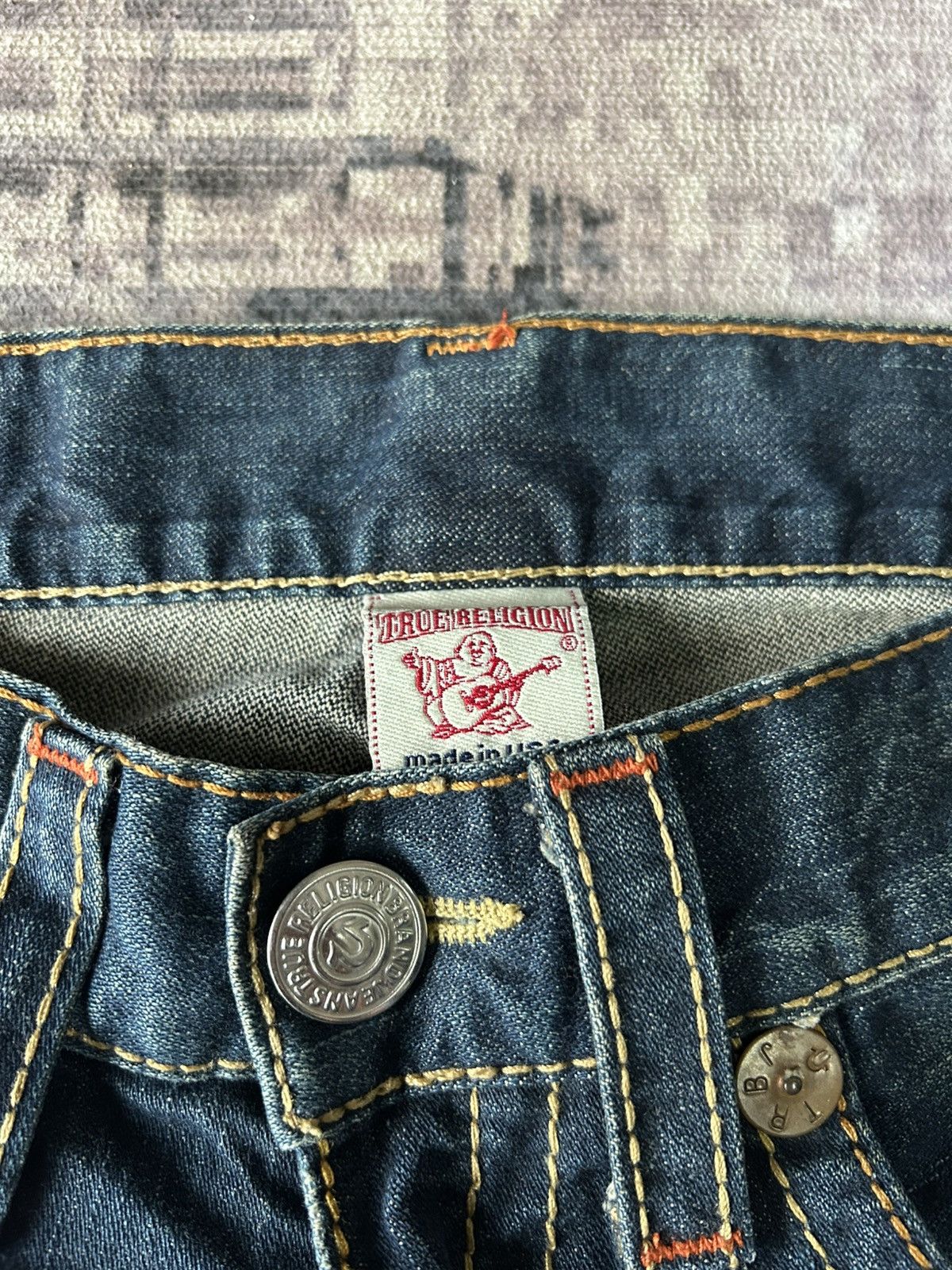 True Religion True Regilion Super Flared Jeans Size US 33 - 13 Thumbnail