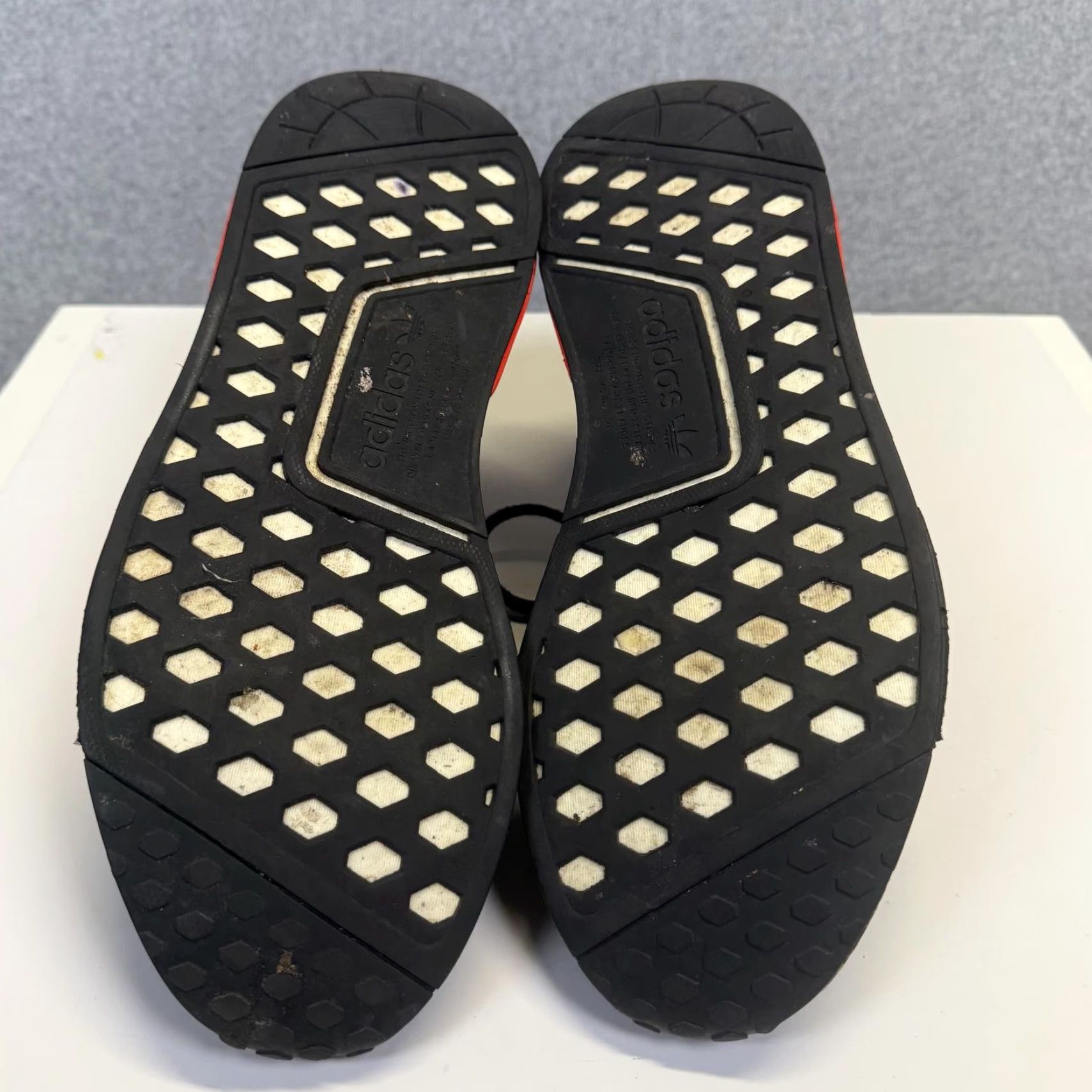 Adidas Adidas Originals NMD R1 Men Runner EE5107 Core Black Solar Red Japan Rare 13 Black Mens Sneakers Size US 13 / EU 46 - 7 Thumbnail