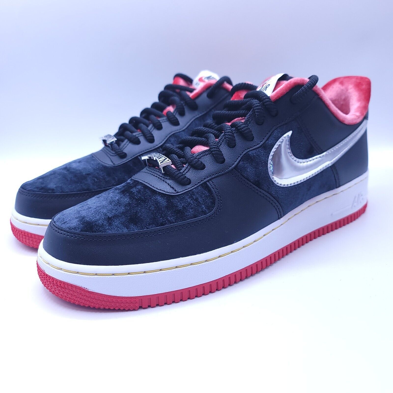 Nike Nike Air Force 1 Low PRM Shoe Men Size 11.5 DZ5427-001 Black Size US 11.5 / EU 44-45 - 1 Thumbnail