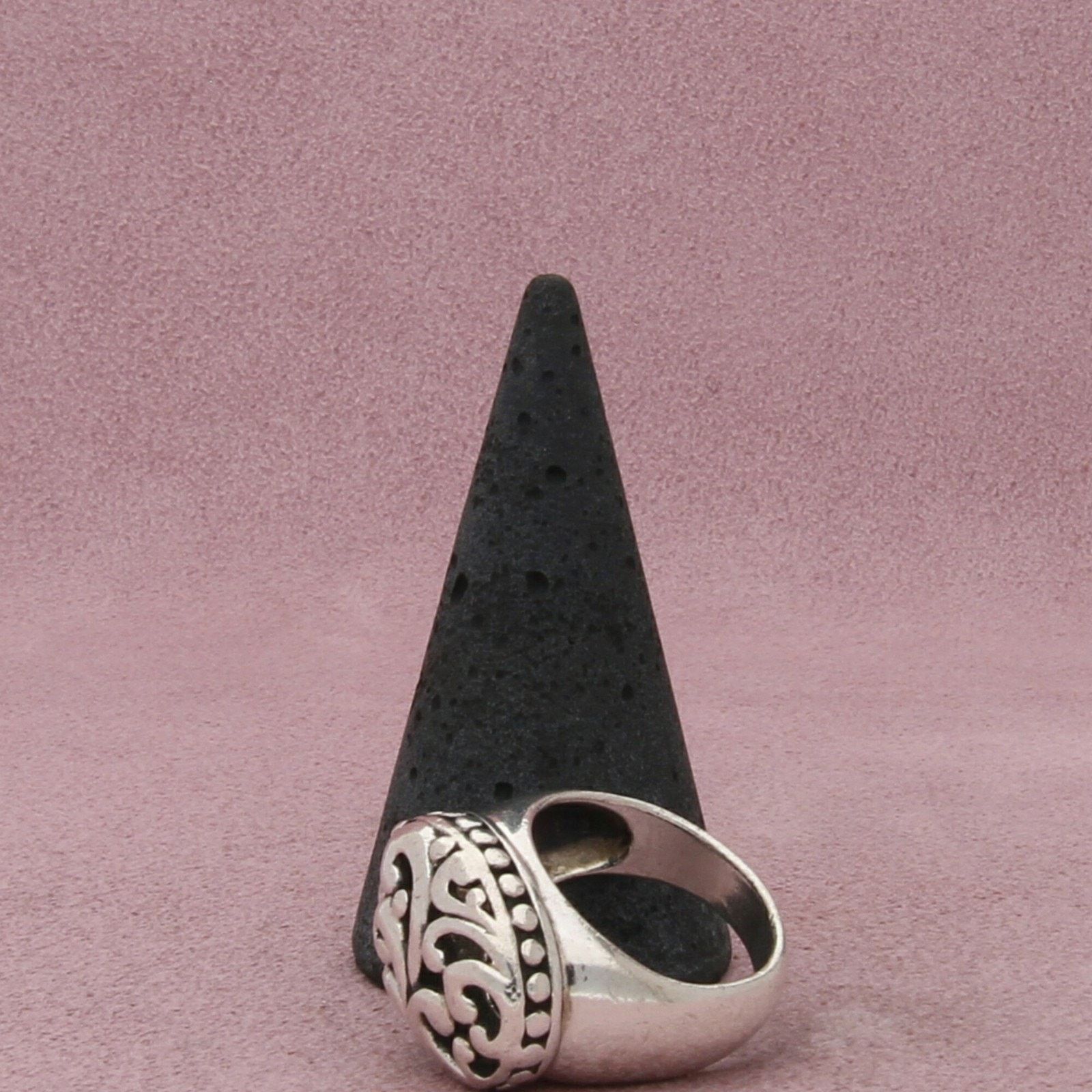 Sterling Silver sterling silver chunky scroll ring size 6.75 Size ONE SIZE - 5 Thumbnail
