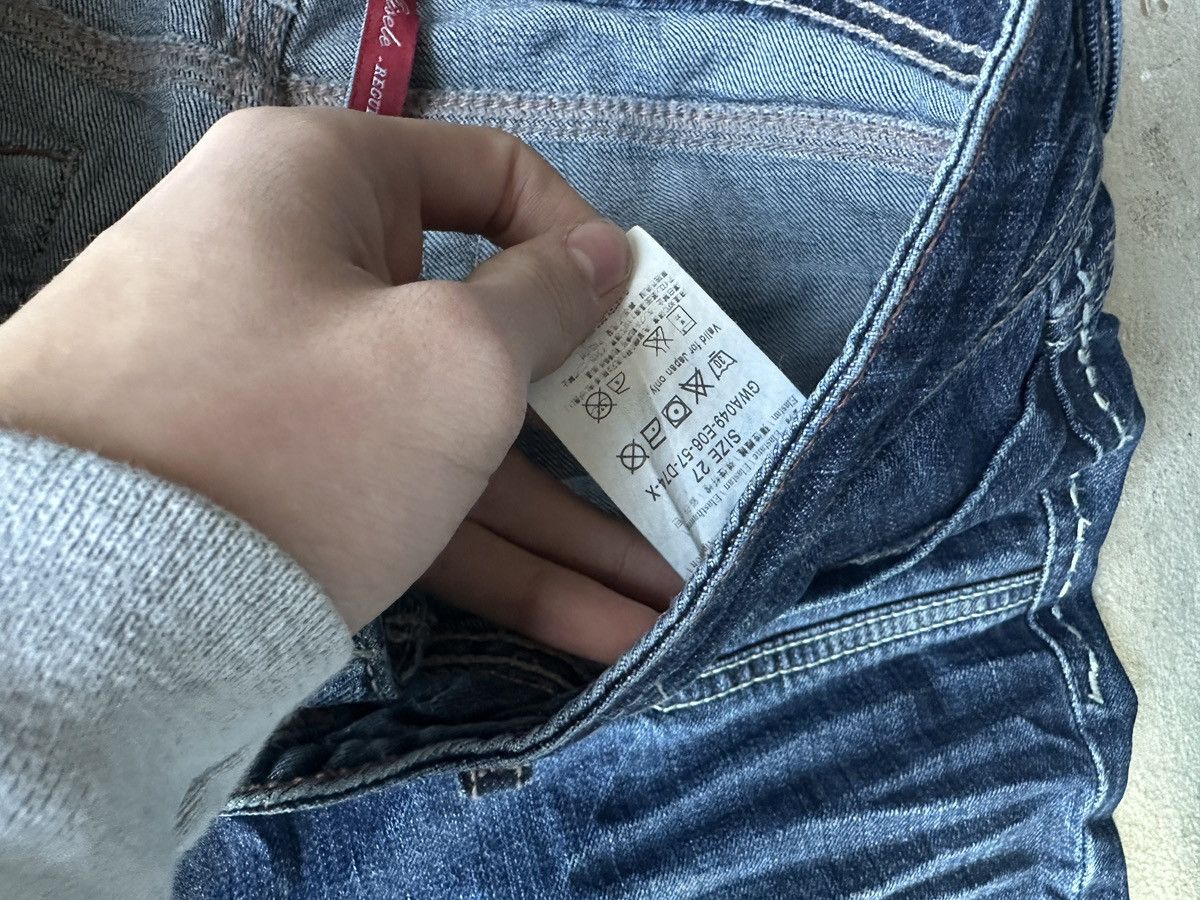 Guess FLARED 🚨00S GUESS WITH LOGO WOMEN BOOTCUT JEANS DARK BLUE Size 30" / US 8 / IT 44 - 7 Thumbnail