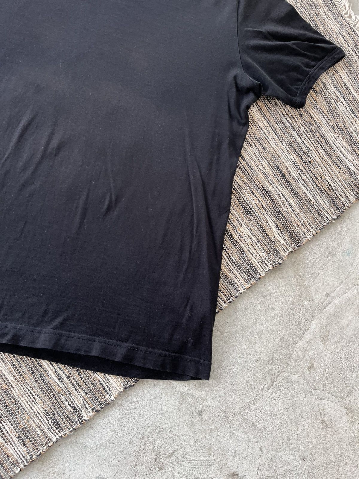 Dolce & Gabbana Vintage Dolce Gabbana Black Tshirt Luxury Basic Tee Minimal Size US L / EU 52-54 / 3 - 6 Thumbnail