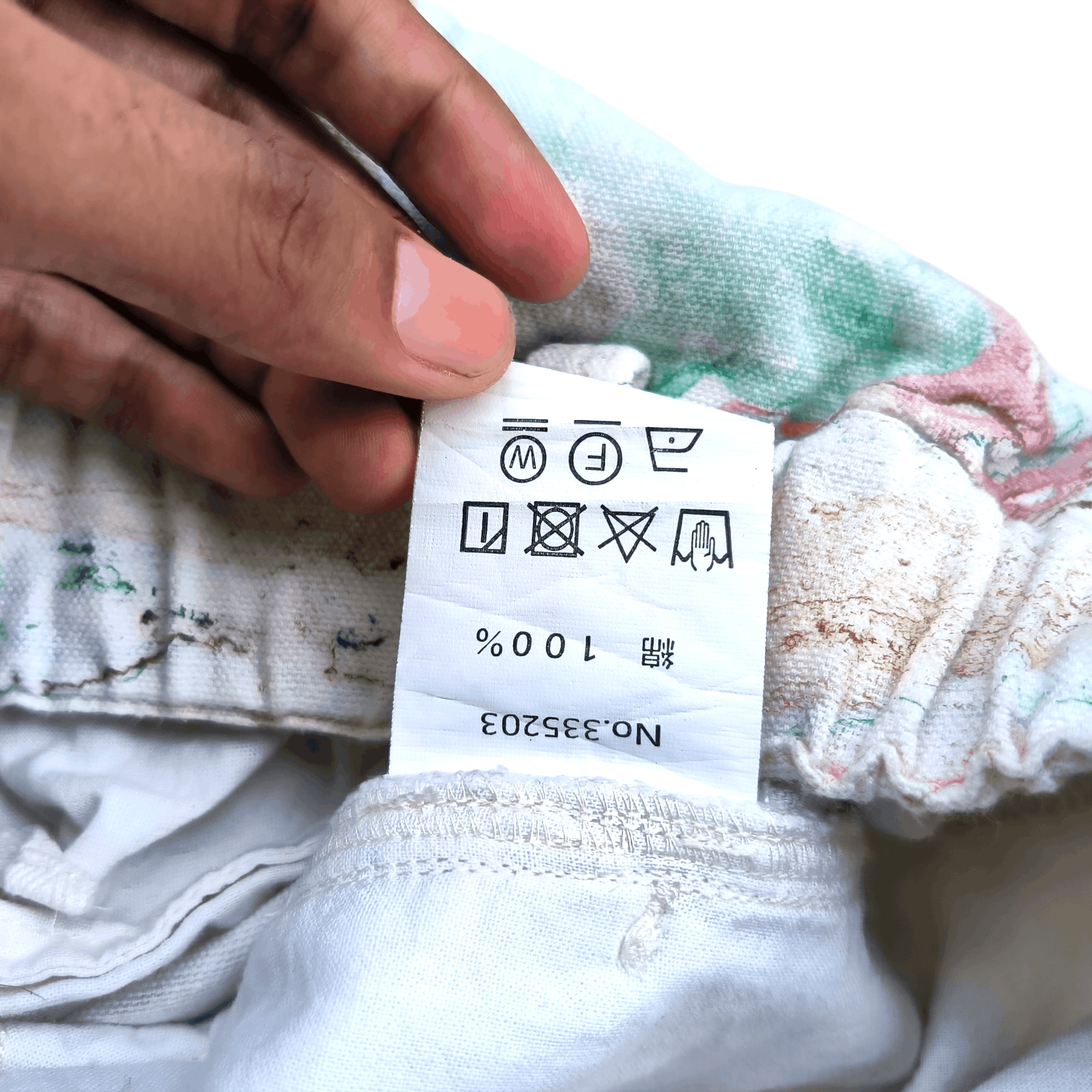 Japanese Brand Go Slow Caravan Abstract Trouser Size US 33 - 6 Thumbnail