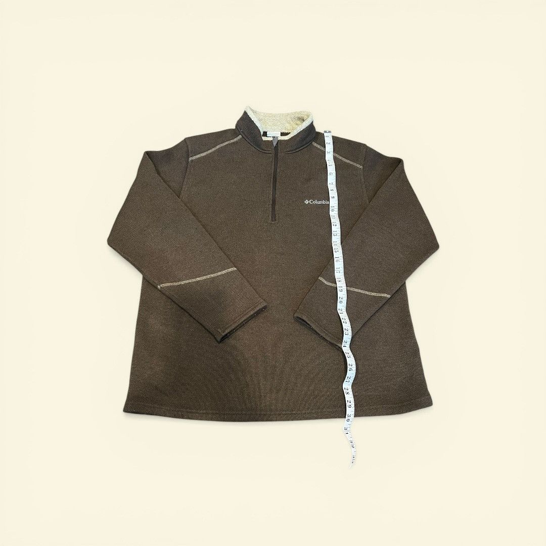 Columbia Columbia Lined Brown Quarter-Zip Size US XL / EU 56 / 4 - 3 Thumbnail