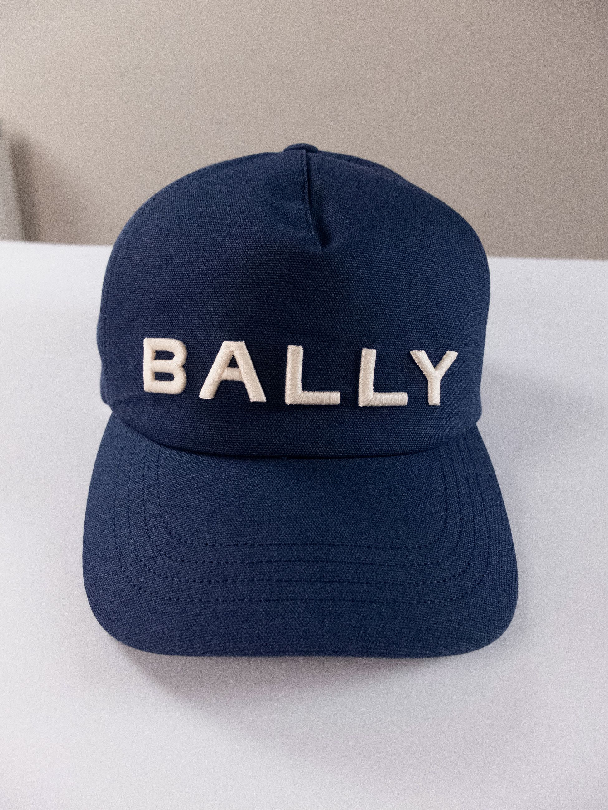 Bally BALLY navy blue logo embroidered baseball cap Medium Size ONE SIZE - 2 Thumbnail