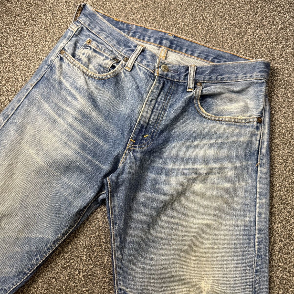 Levi's Vintage Clothing Vintage Levis 505 Light Wash Denim W31 Size US 31 - 3 Thumbnail
