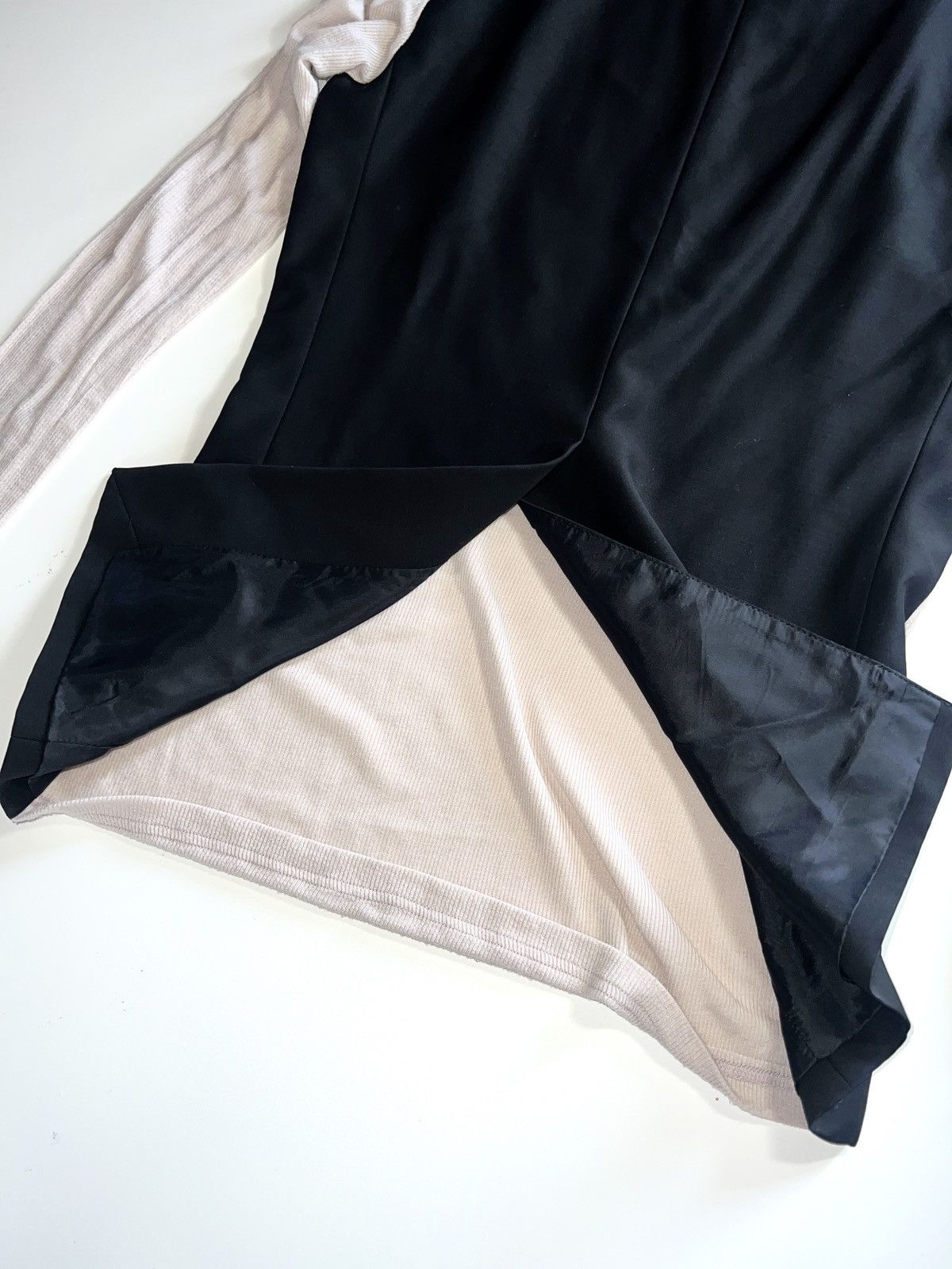 Raf Simons "long-sleeve knit with different front and back. Size US S / EU 44-46 / 1 - 7 Thumbnail