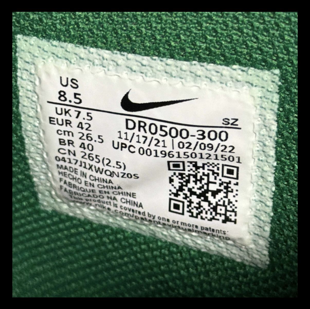 Nike × Off-White Off-White x Nike Air Force 1 Mid Pine Green Size US 8.5 / EU 41-42 - 8 Thumbnail