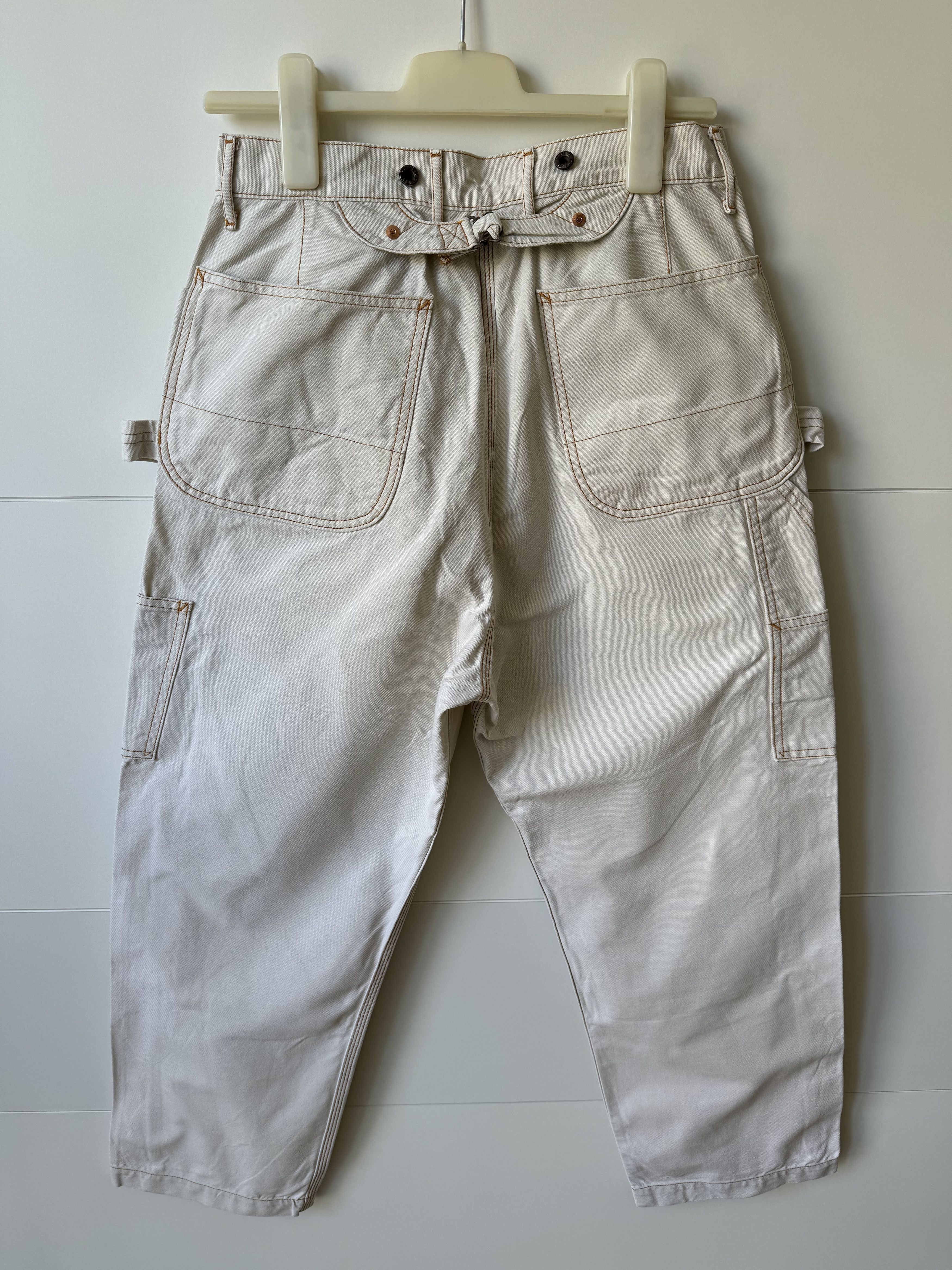 Kapital [1] Light Canvas Lumber Pants in Ecru (SS22) Size US 30 / EU 46 - 2 Thumbnail
