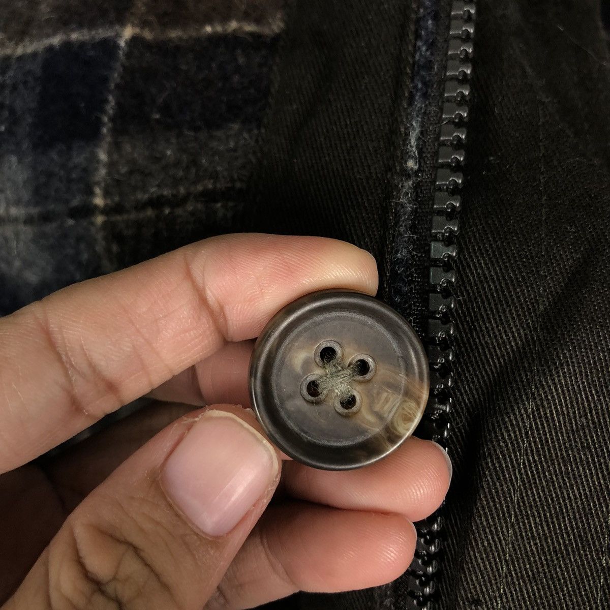 Japanese Brand 🔥Vintage Wool Jacket Simple Life Tartan Design Issey Miyake Size US L / EU 52-54 / 3 - 16 Thumbnail