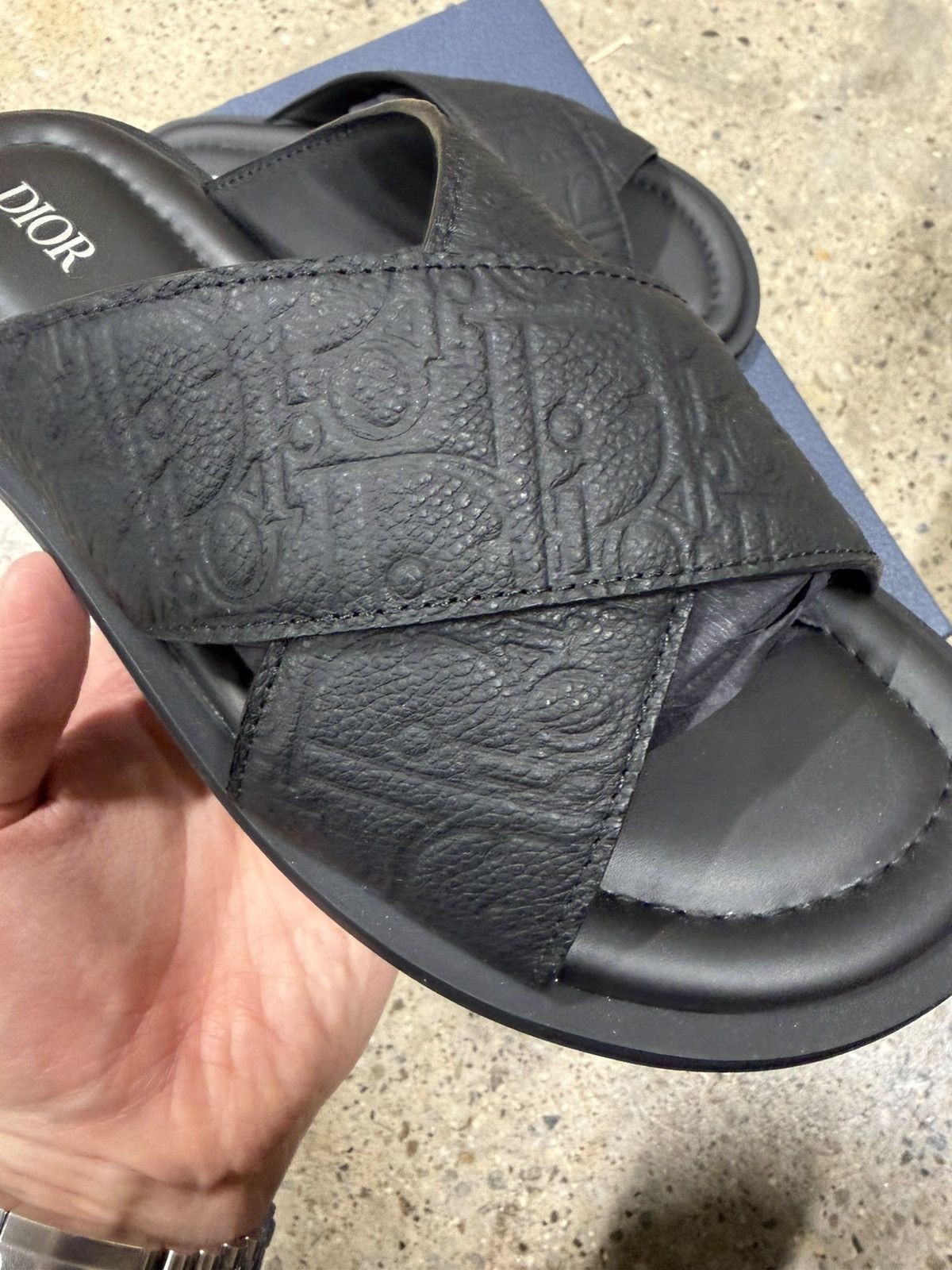 Dior Dior Gravity Leather Sandals NEW 1200$ Size US 7 / EU 40 - 2 Thumbnail