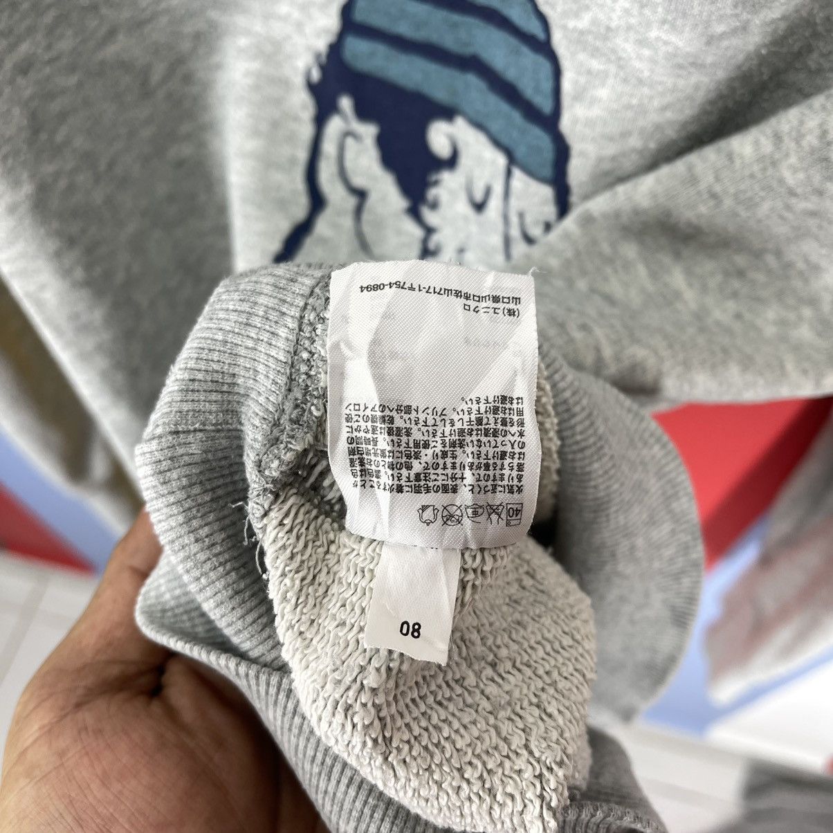 Uniqlo WELLEN SURF x UNIQLO Crew Neck Sweatshirt #2048/15 Size US L / EU 52-54 / 3 - 7 Thumbnail