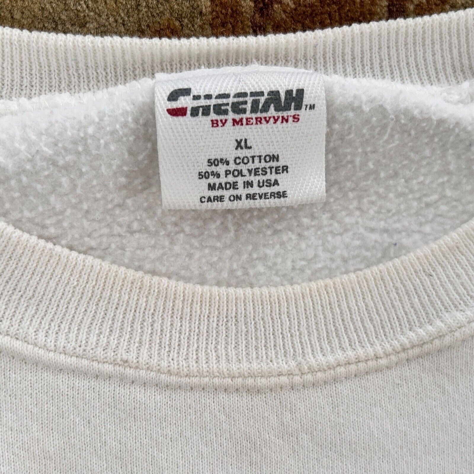 Vintage Vintage 90s Embroidered Hot Air Balloon Sweatshirt Size US XL / EU 56 / 4 - 2 Thumbnail