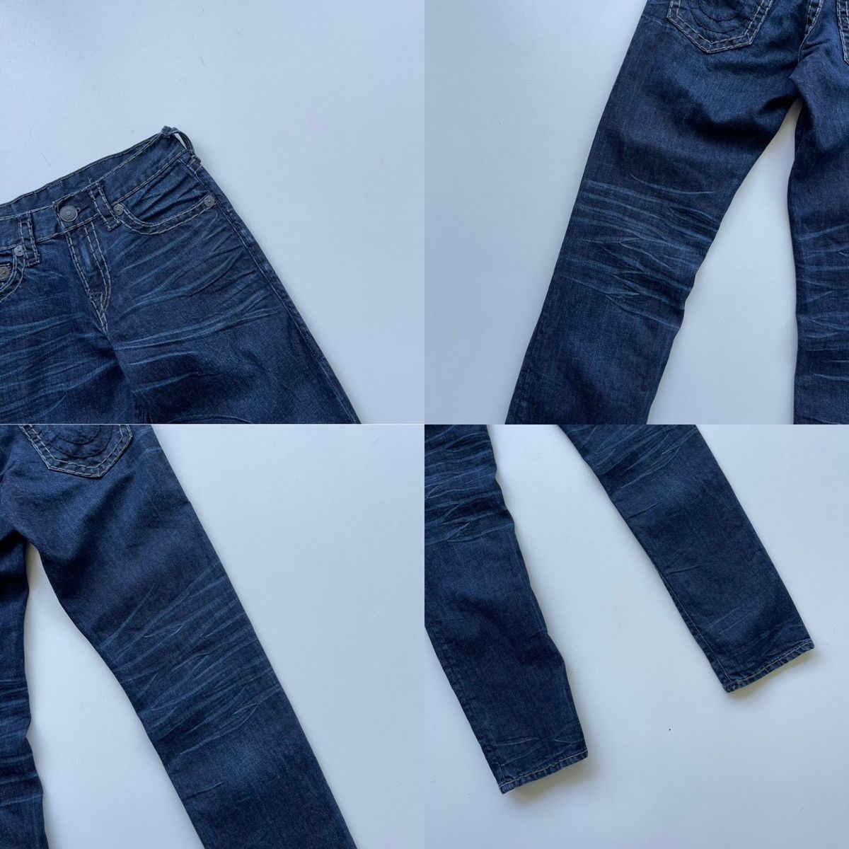 True Religion True Religion Geno No Flap Super T Denim Jeans Navy Size US 30 / EU 46 - 6 Thumbnail