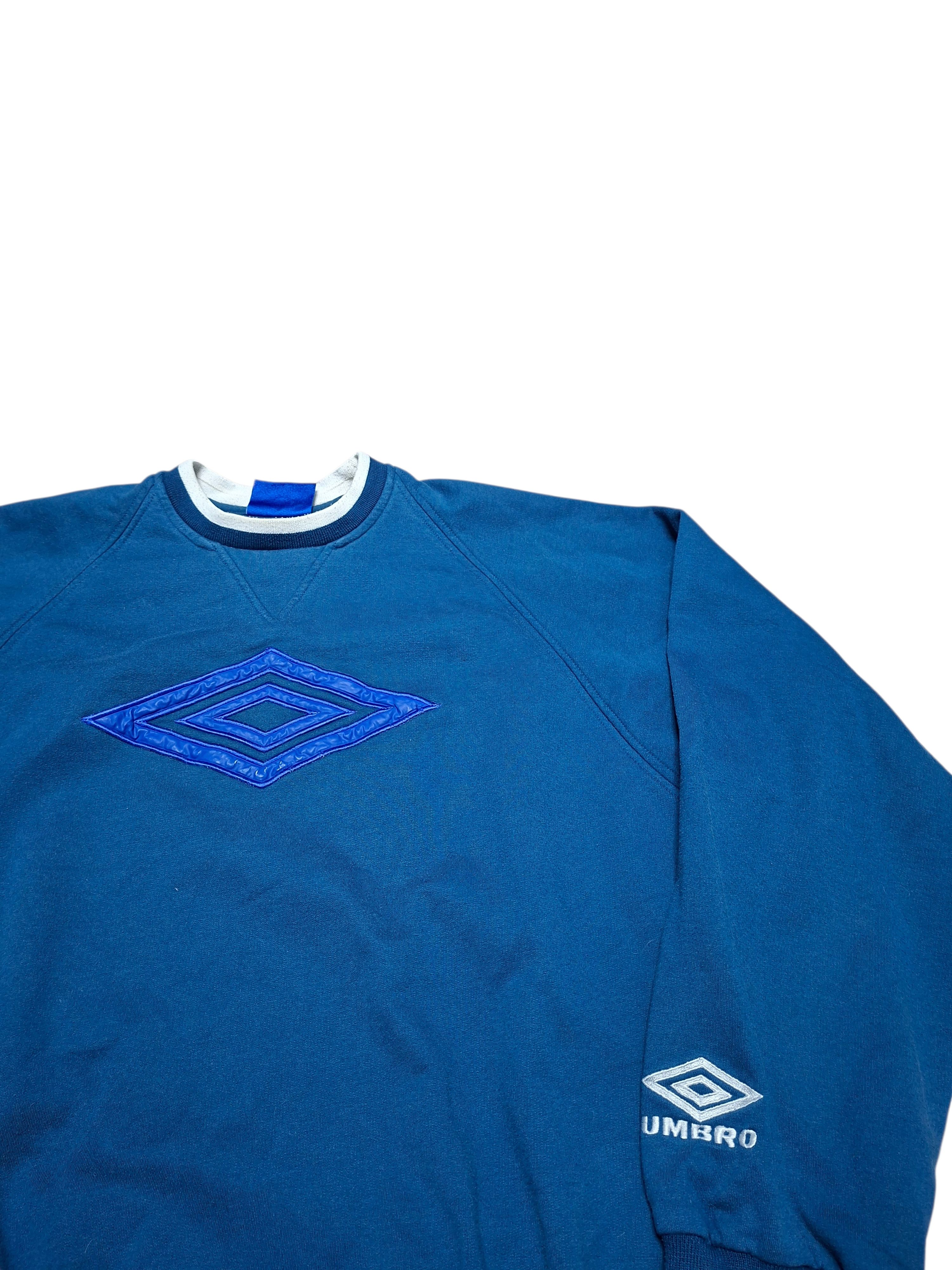 Umbro UMBRO VINTAGE BIG LOGO EMBROIDERED 80S 90S SWEATSHIRT Size US XL / EU 56 / 4 - 3 Thumbnail