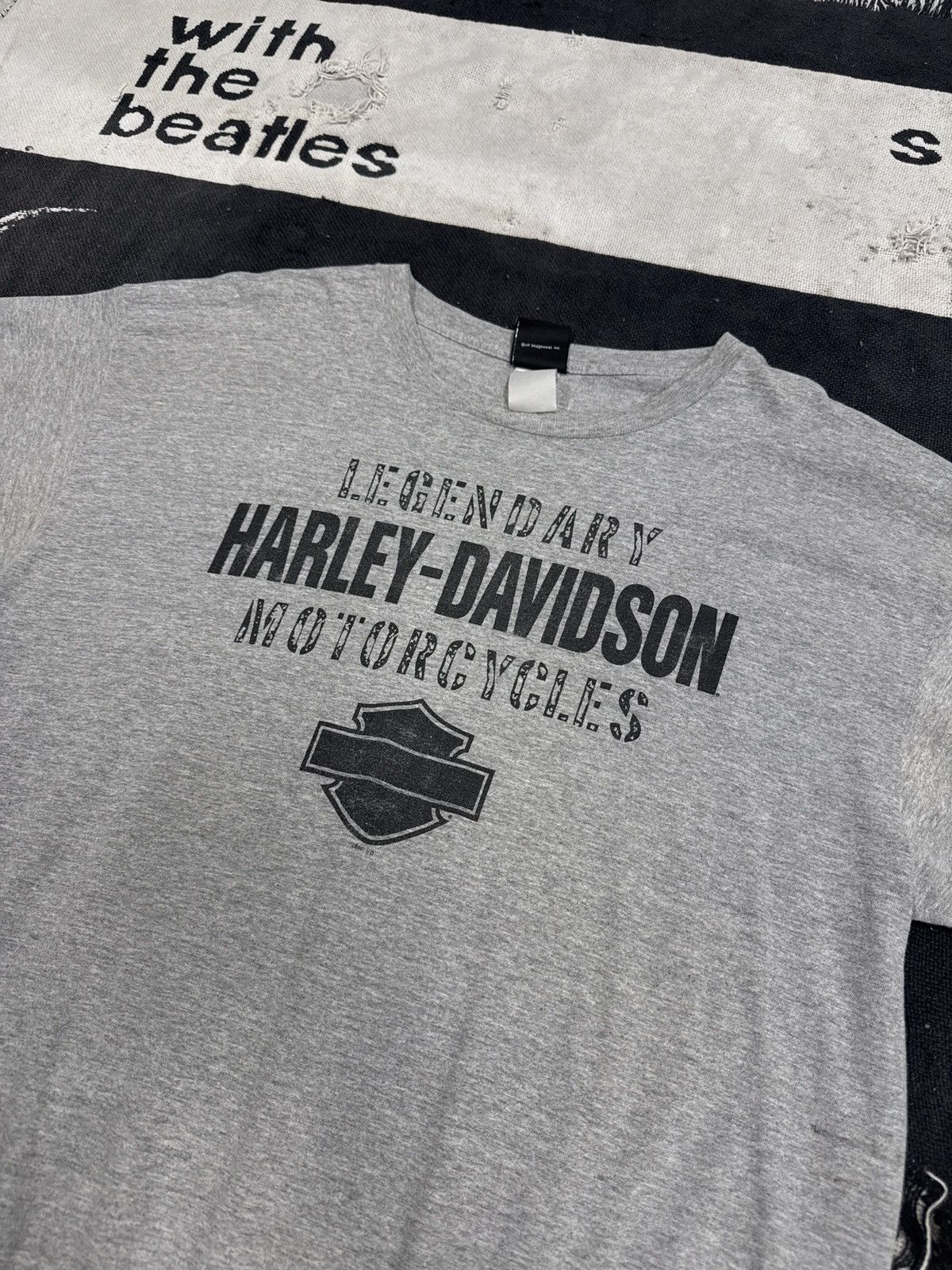 Harley Davidson × Vintage Legendary Harley Davidson Motorcycles Y2K Vintage T-Shirt Size US XL / EU 56 / 4 - 3 Thumbnail