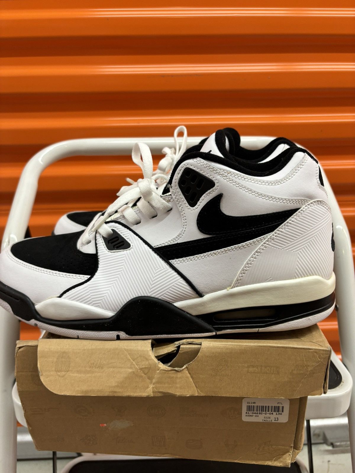 Nike × Vintage ***FINAL DROP***RARE 2008 NIKE AIR FLIGHT 89 QS TITULARES 13 Size US 13 / EU 46 - 10 Thumbnail