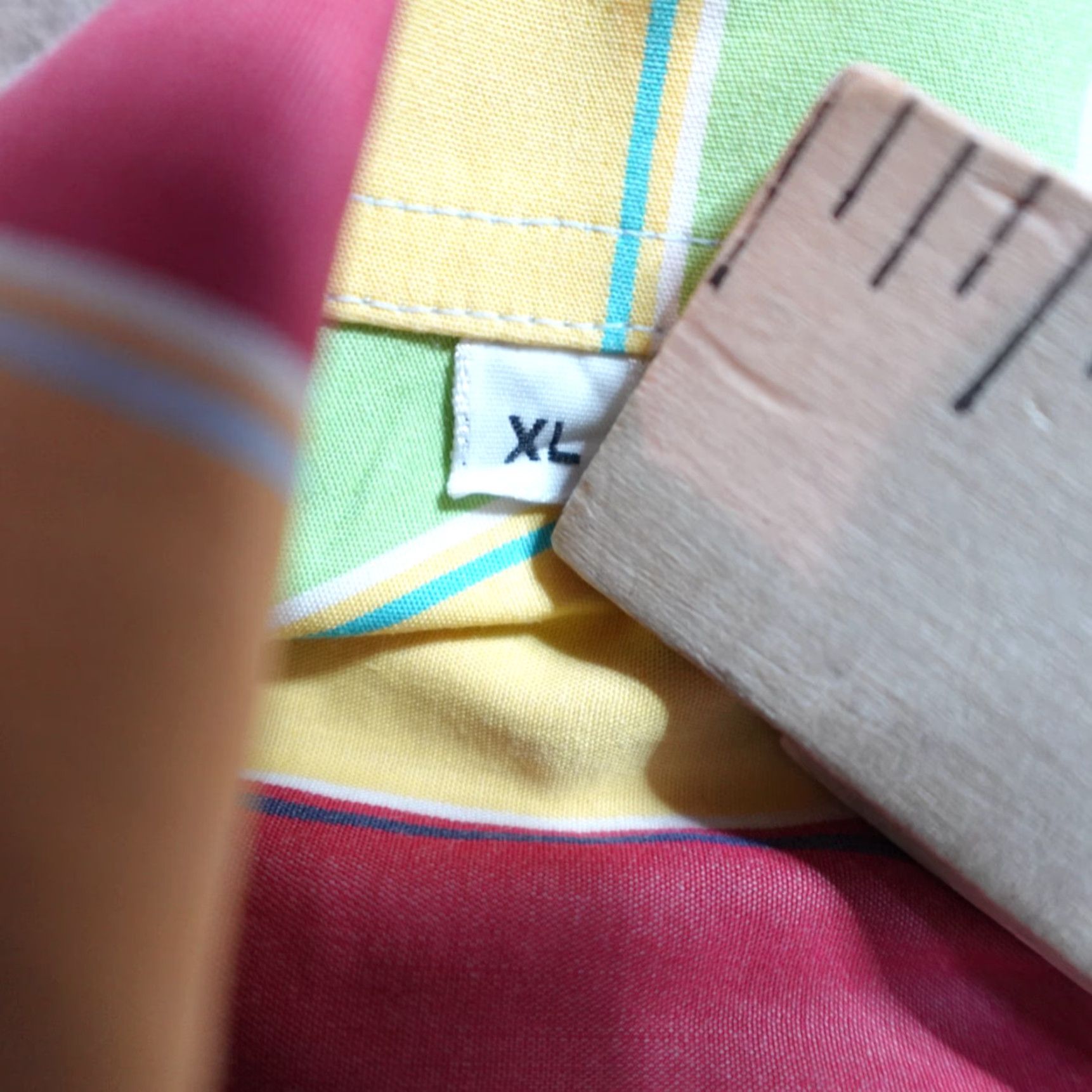 Vintage Maus & Hoffman Shirt XL Blue Yellow Green Striped Camp Collar Made In Italy Size US XL / EU 56 / 4 - 5 Thumbnail