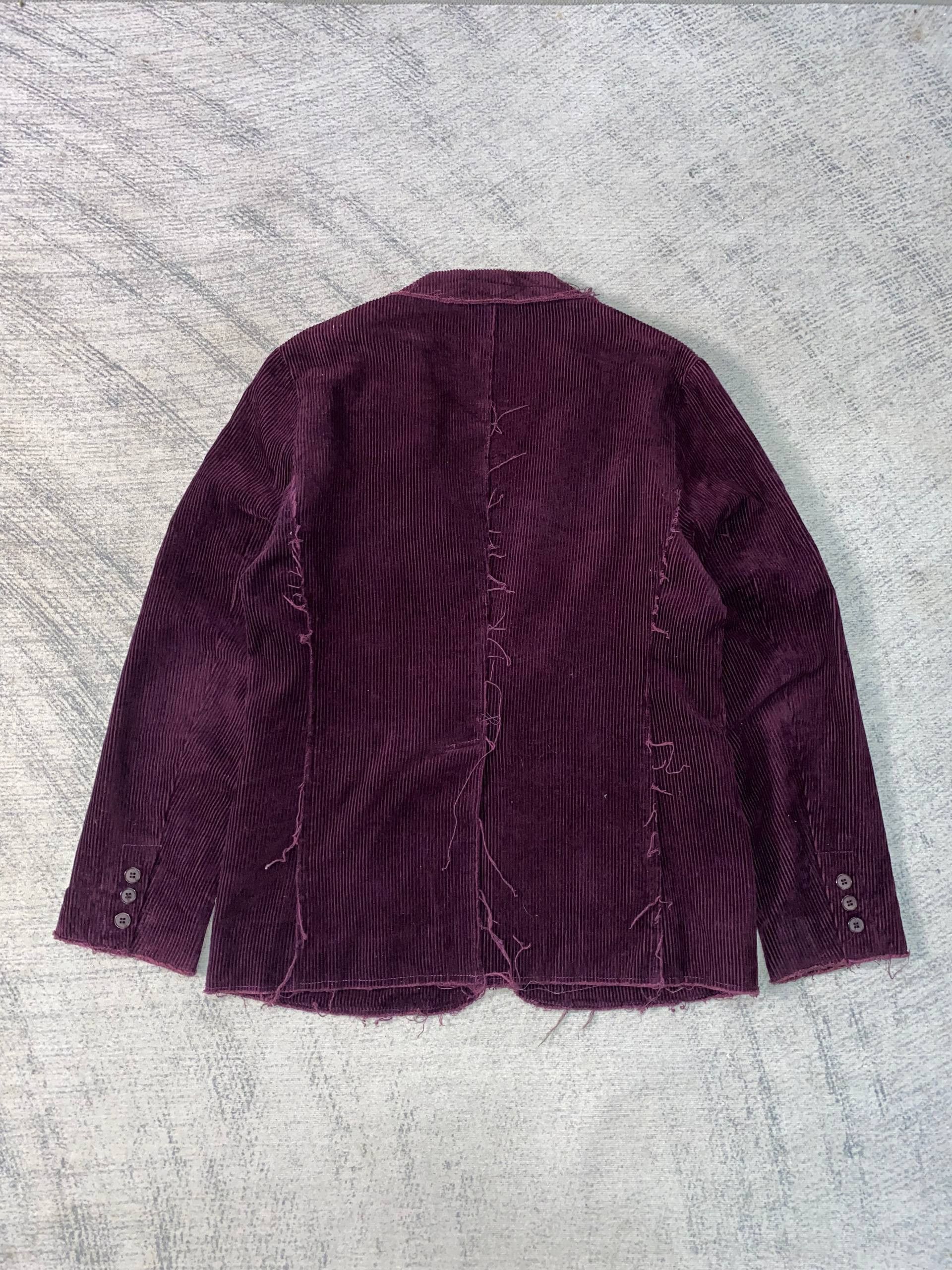 Porter Ryoh Rounds Porter Artisanal Raw Edge Punk Style Blazer Size 40R - 5 Thumbnail