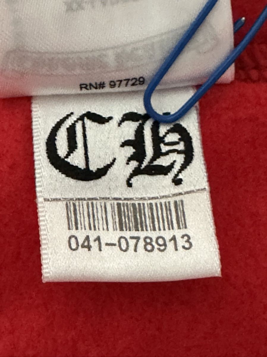 Chrome Hearts Chrome Hearts Red Scroll Hoodie Size US XXL / EU 58 / 5 - 11 Thumbnail
