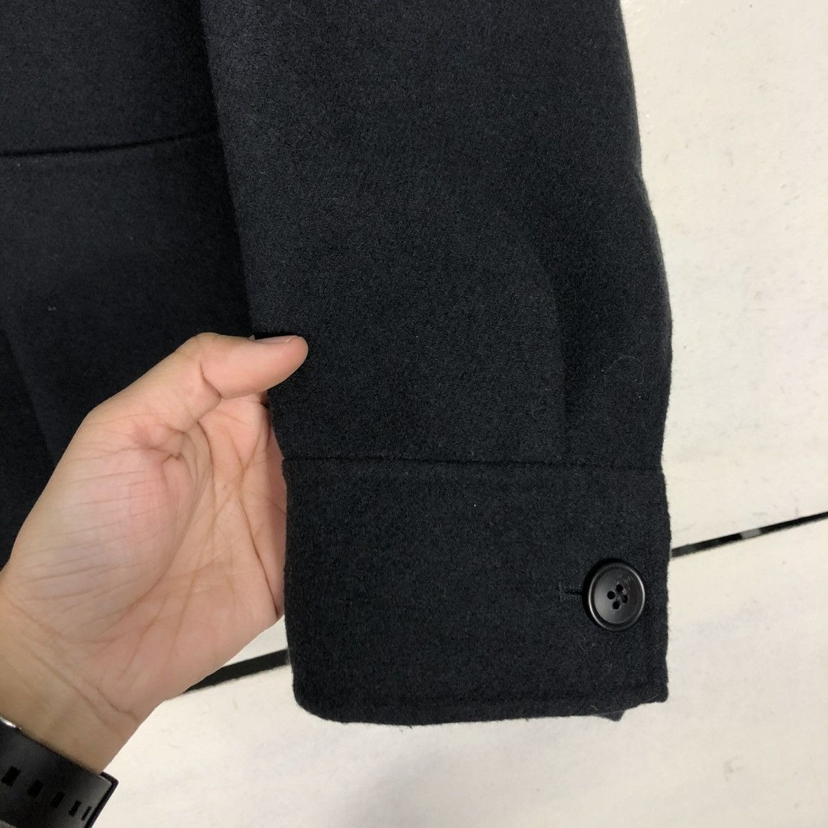 Jil Sander 🔥VINTAGE CHORE JACKET RICH BLACK J+ JILL SANDER UNIQLO Size US XS / EU 42 / 0 - 17 Thumbnail