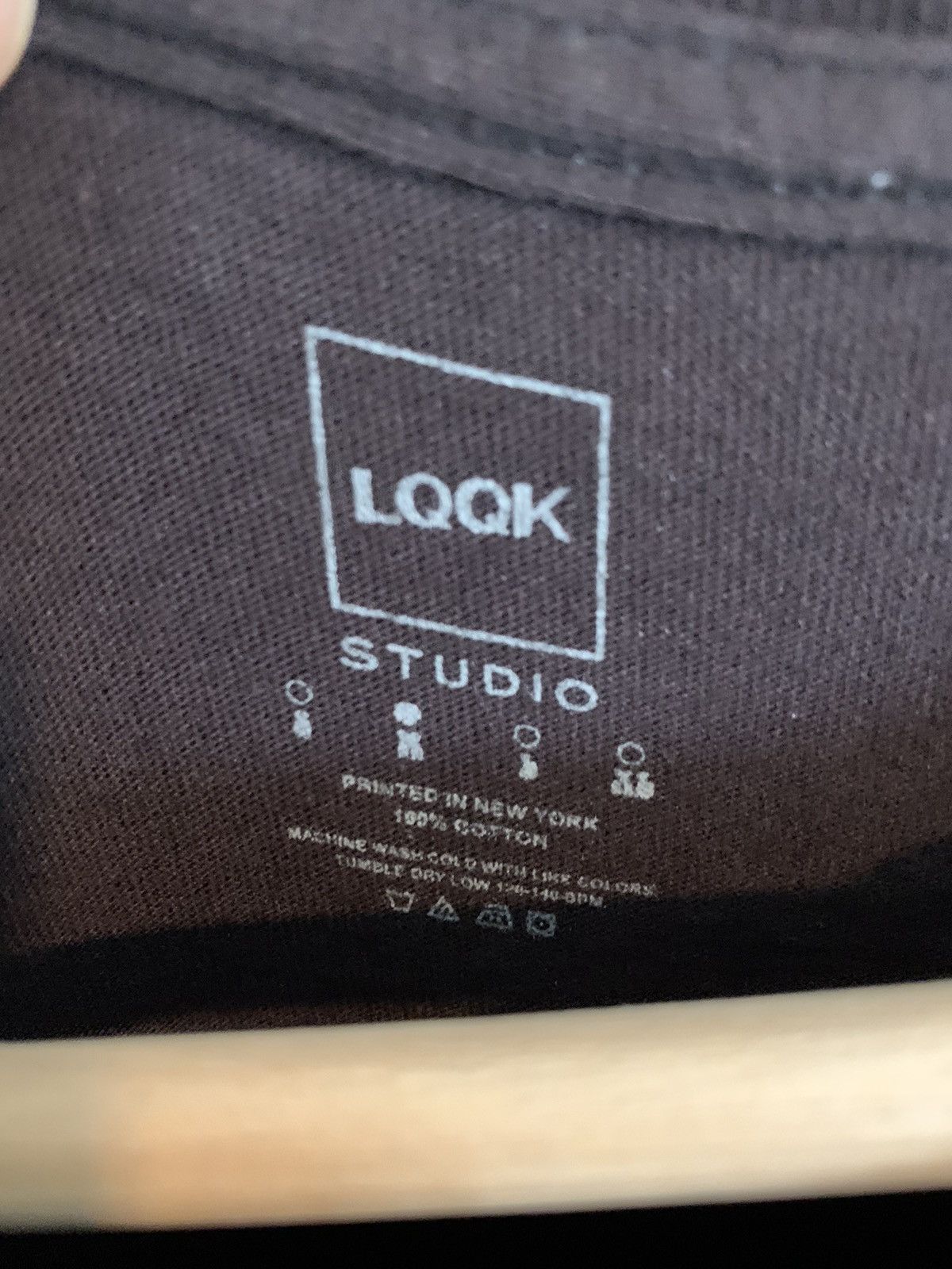 LQQK Studio LQQK Speaker Man T-Shirt Black Size US M / EU 48-50 / 2 - 3 Thumbnail