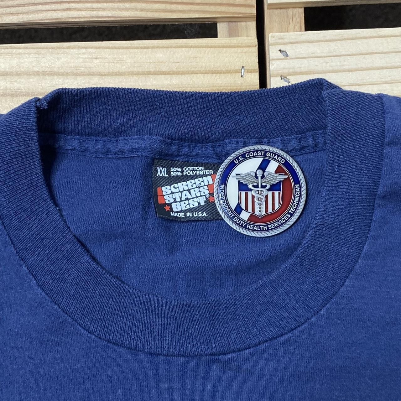 Other Vintage Mark 16:17 Navy Blue Bible Verse Jesus Tee Size 2XL Size US XXL / EU 58 / 5 - 4 Thumbnail