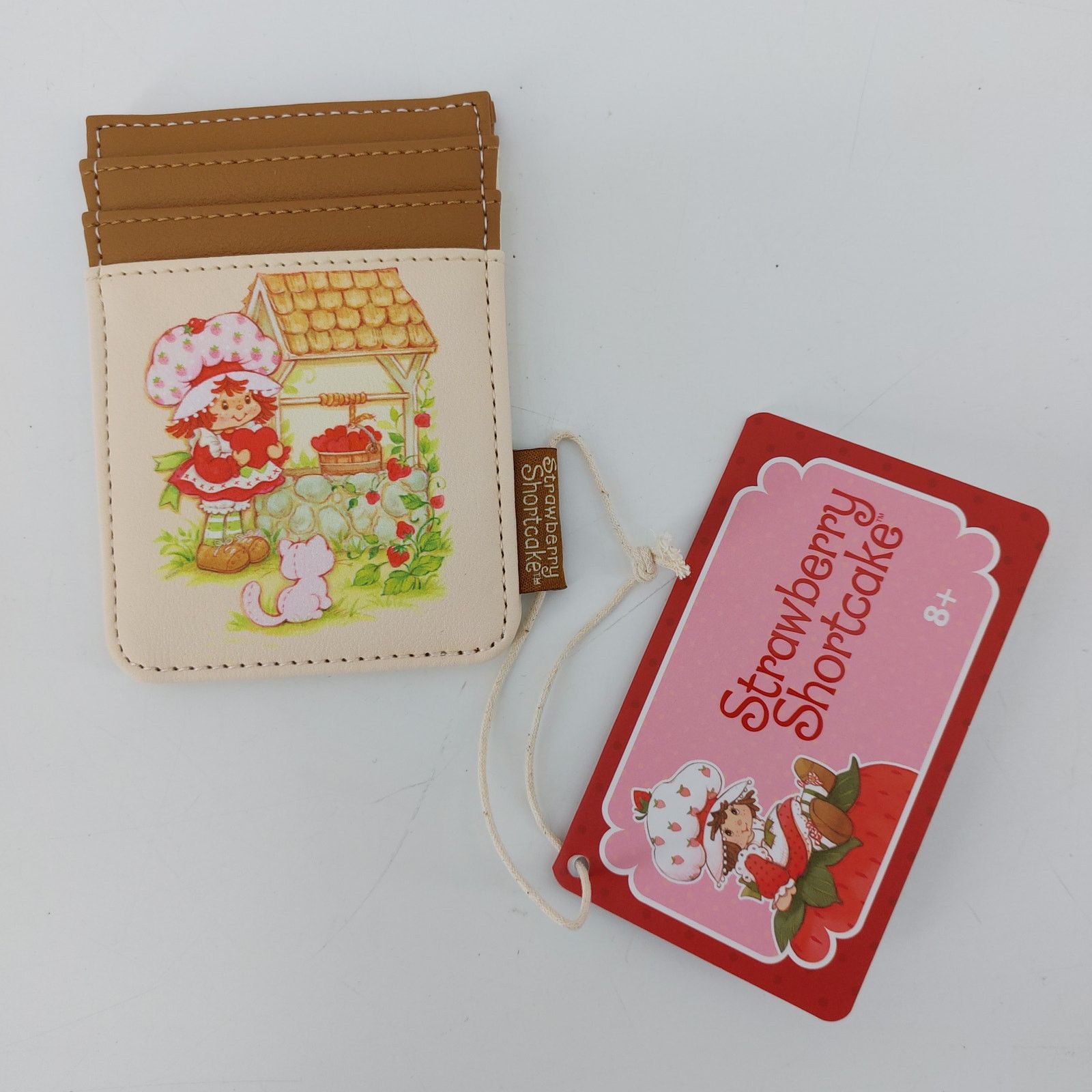 Other Loungefly Strawberry Shortcake Cardholder WishingWell Wallet Size ONE SIZE - 10 Thumbnail