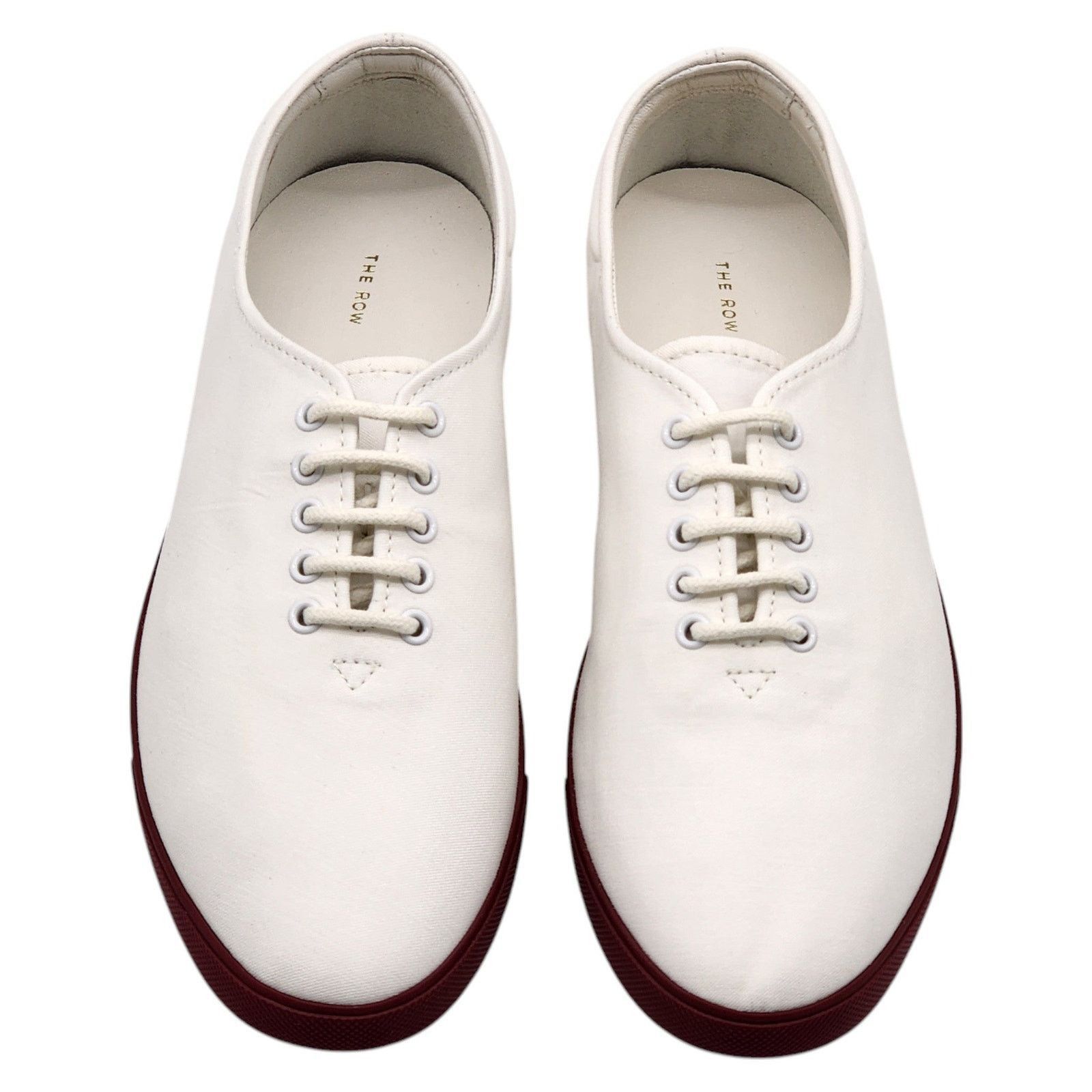 The Row Sam Sneakers - Canvas - White 35 4.5US $810 Size US 5 / IT 35 - 3 Thumbnail
