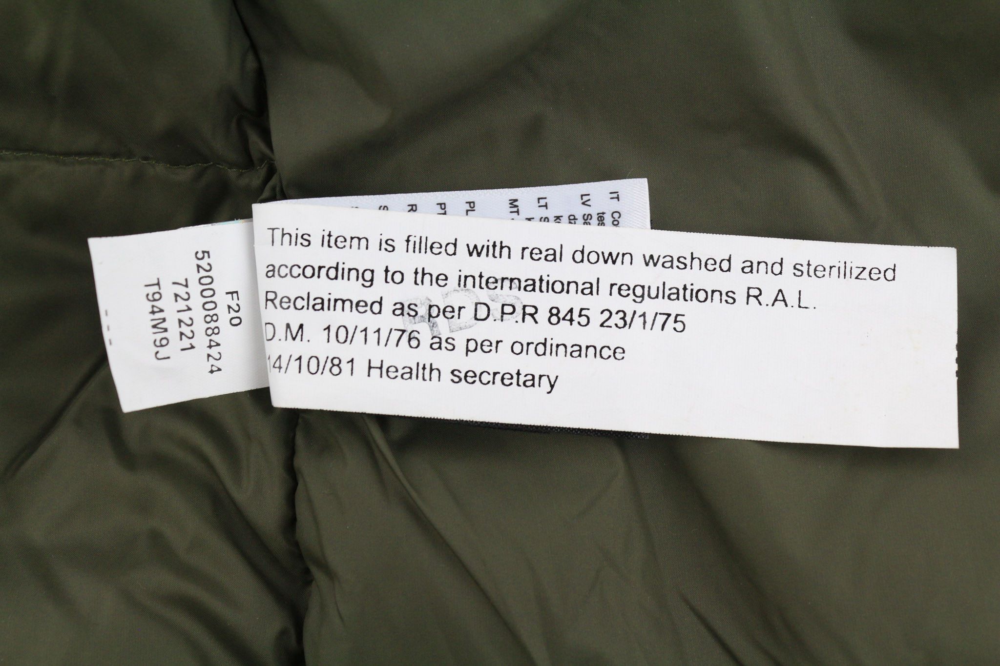The North Face M 700 Down Quilted Logo High Neck Puffer 81679 Size US M / EU 48-50 / 2 - 11 Thumbnail