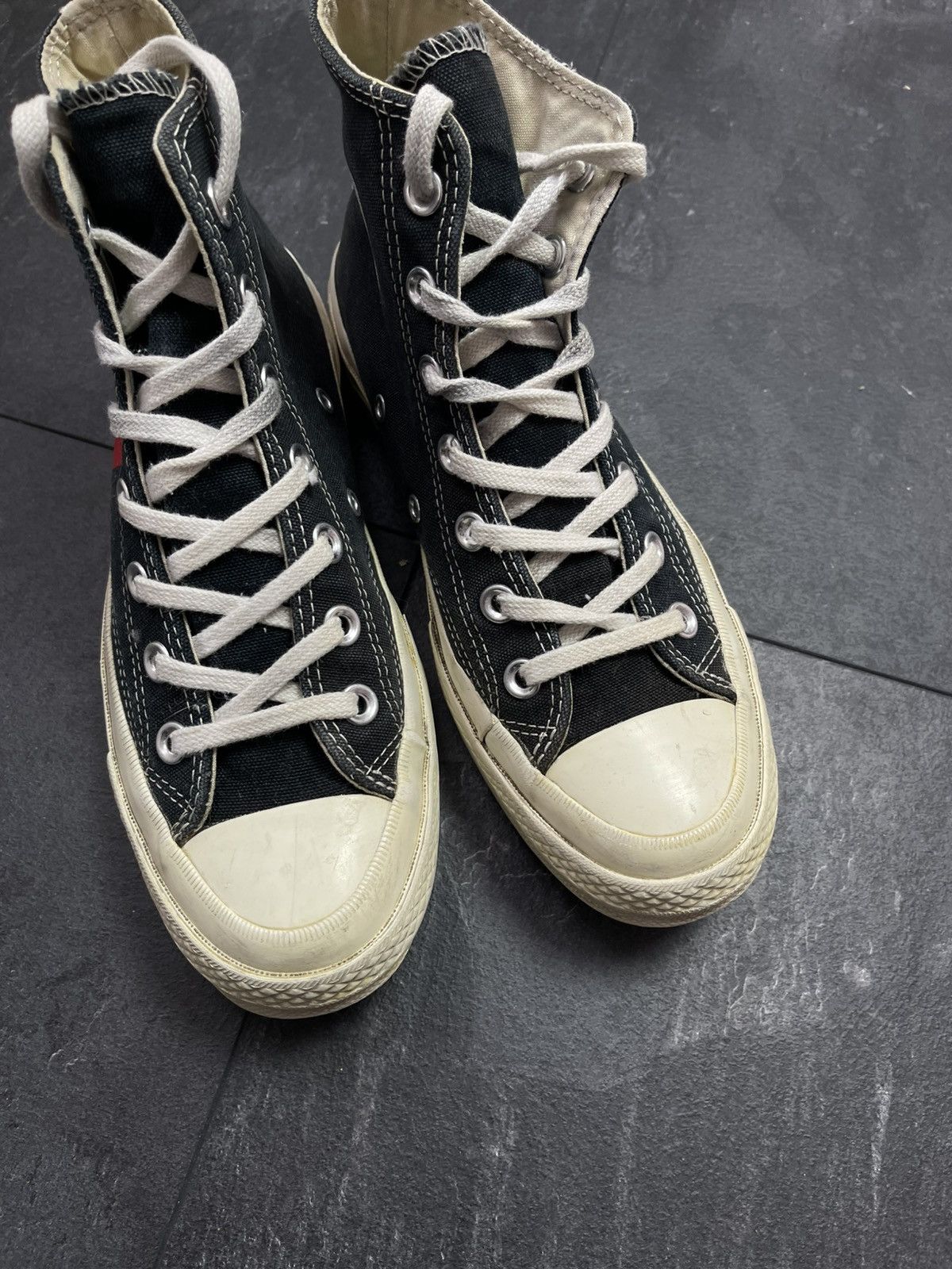 Comme des Garcons × Comme des Garcons PLAY × Streetwear COMME DES GARÇONS CONVERSE Size US 5 / EU 37 - 5 Thumbnail