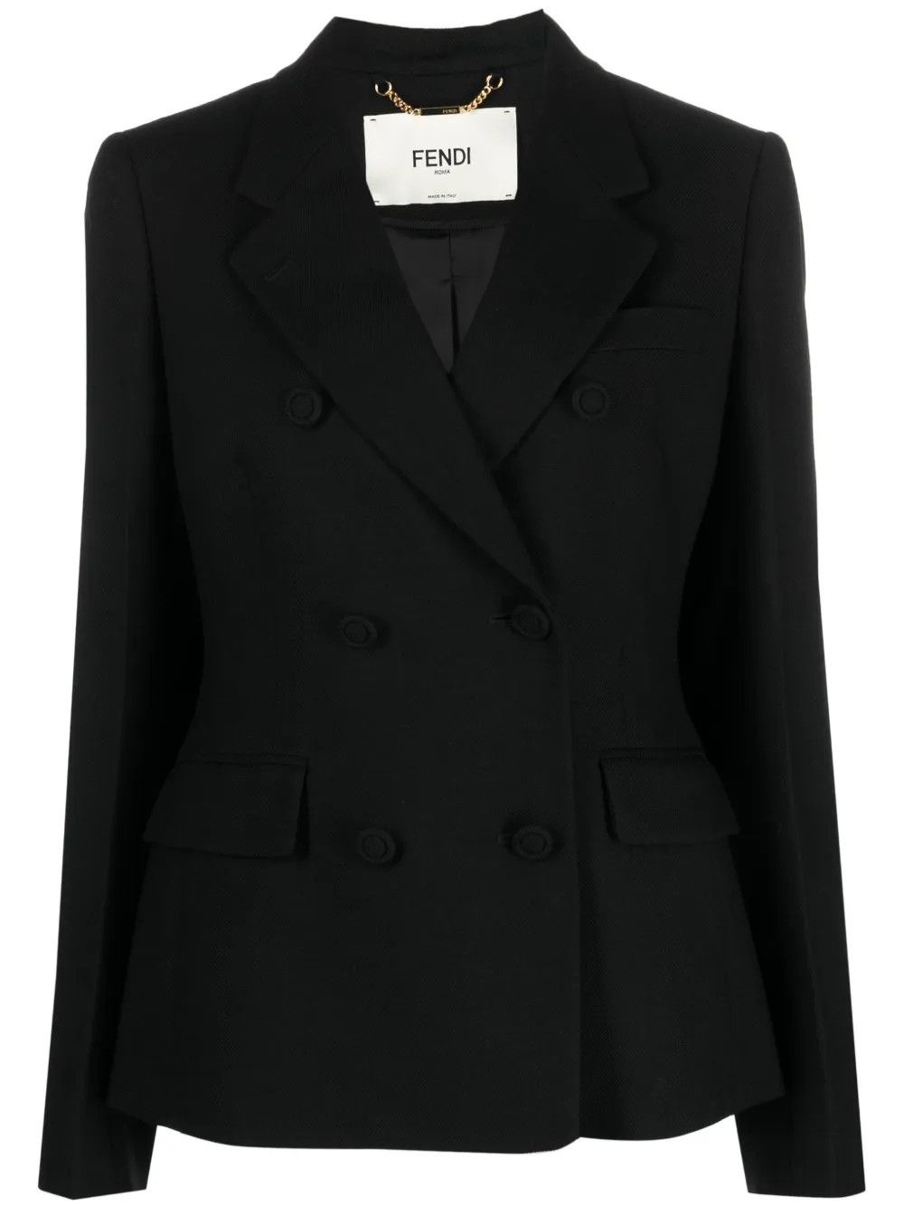 Fendi o1y0925 Blazer in Black Size S / US 4 / IT 40 - 1 Thumbnail