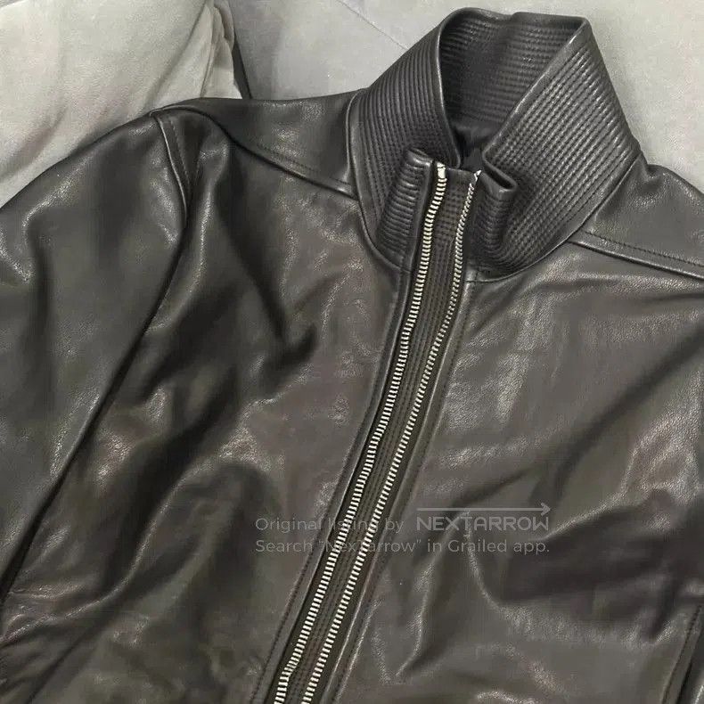 Other Rick Owens Leather Jacket Size 52. Size US L / EU 52-54 / 3 - 3 Thumbnail
