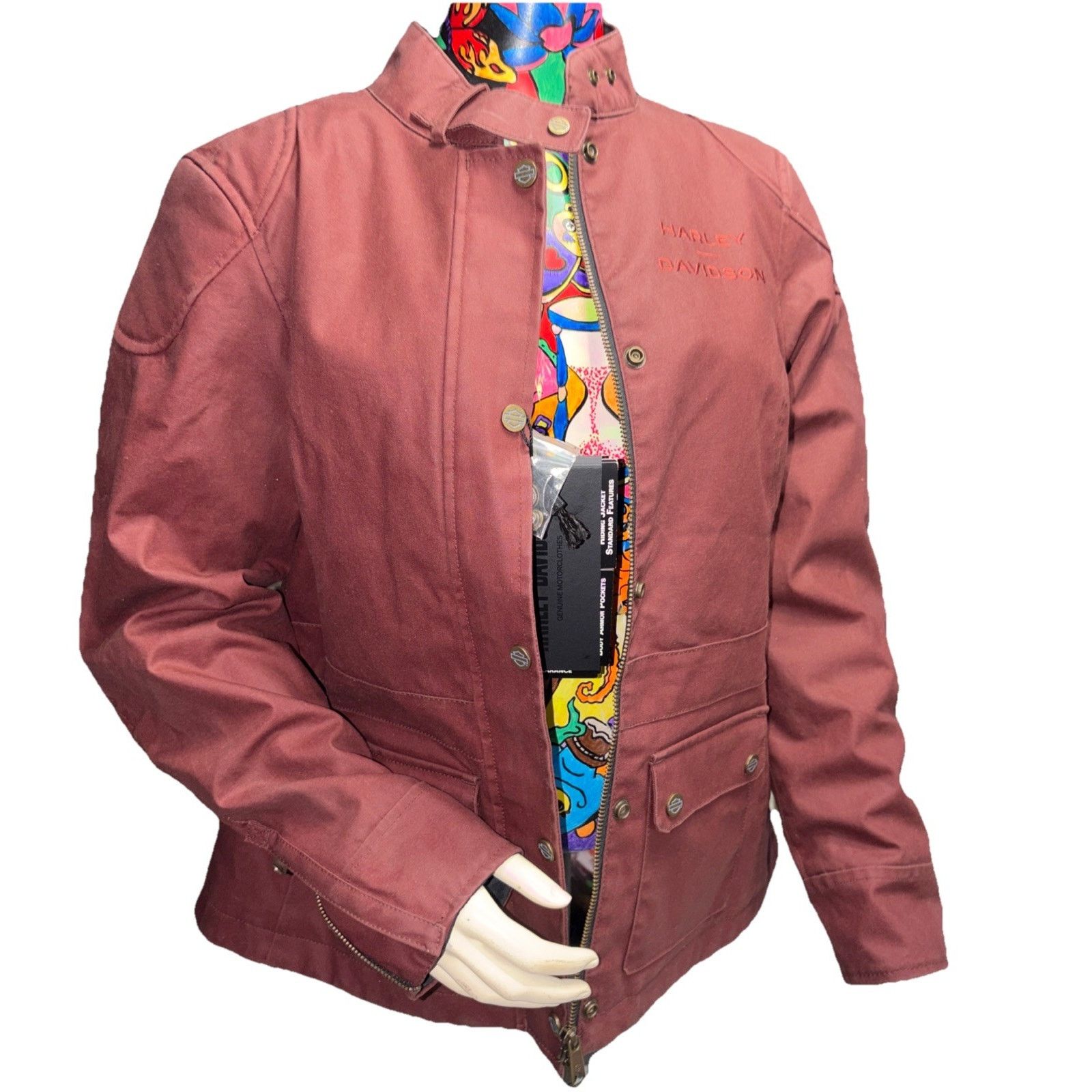 Other Woman’s Harley Davidson Textile Riding Jacket Limited Editio Size L / US 10 / IT 46 - 1 Thumbnail