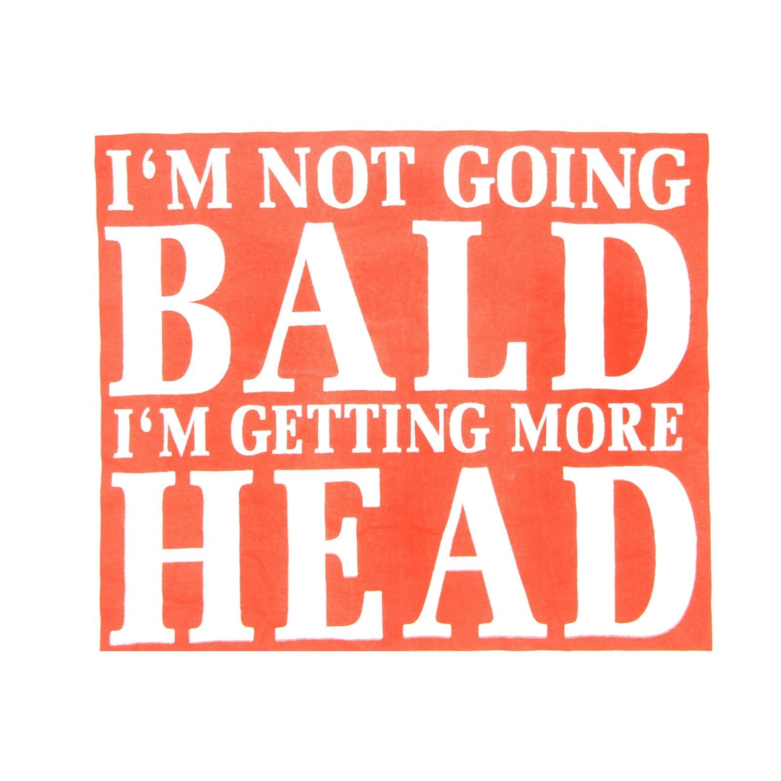 Hanes Vintage More Head Than Hair Tee T-Shirt Size US L / EU 52-54 / 3 - 1 Thumbnail