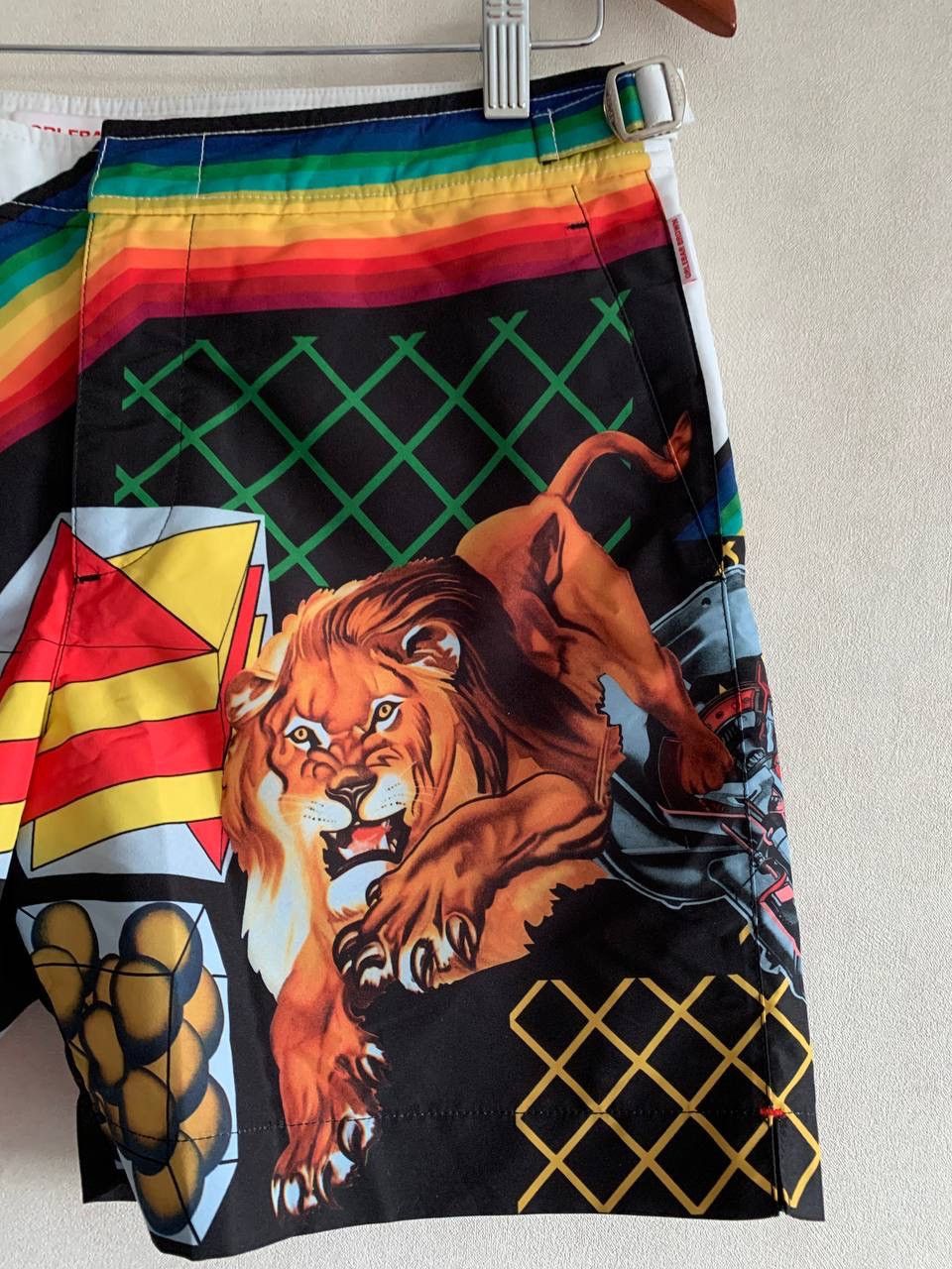 Orlebar Brown Orlebar Brown Bulldug Swimming Shorts Lion Print Sz 31 Size US 31 - 5 Thumbnail