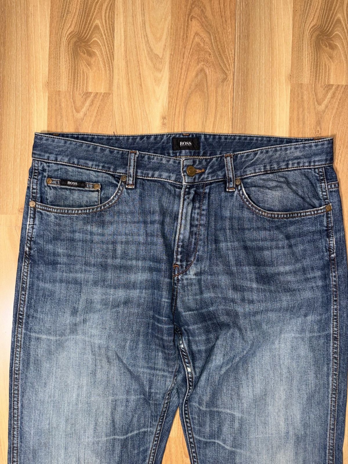 Hugo Boss BOSS Hugo Boss Slim Fit Stretch Jeans 38x34 Made in Egypt Size US 38 / EU 54 - 3 Thumbnail