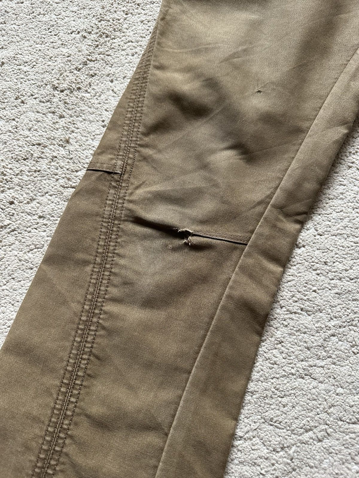 If Six Was Nine 1990s Tete Homme Double Waist Twist Leg Flare Pant Size US 30 / EU 46 - 5 Thumbnail