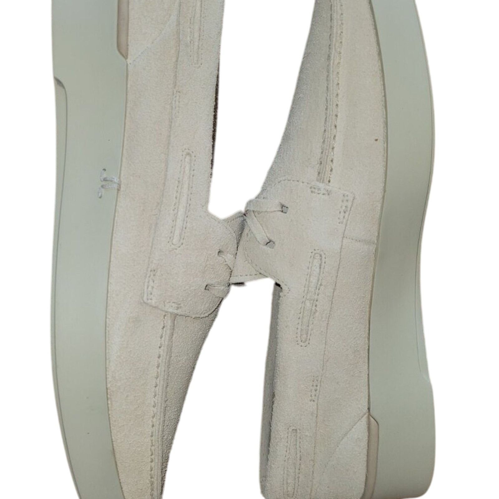 Sperry NEW Mens Sperry John Legend Boat Shoes cream ivory color Size US 10 / EU 43 - 3 Thumbnail