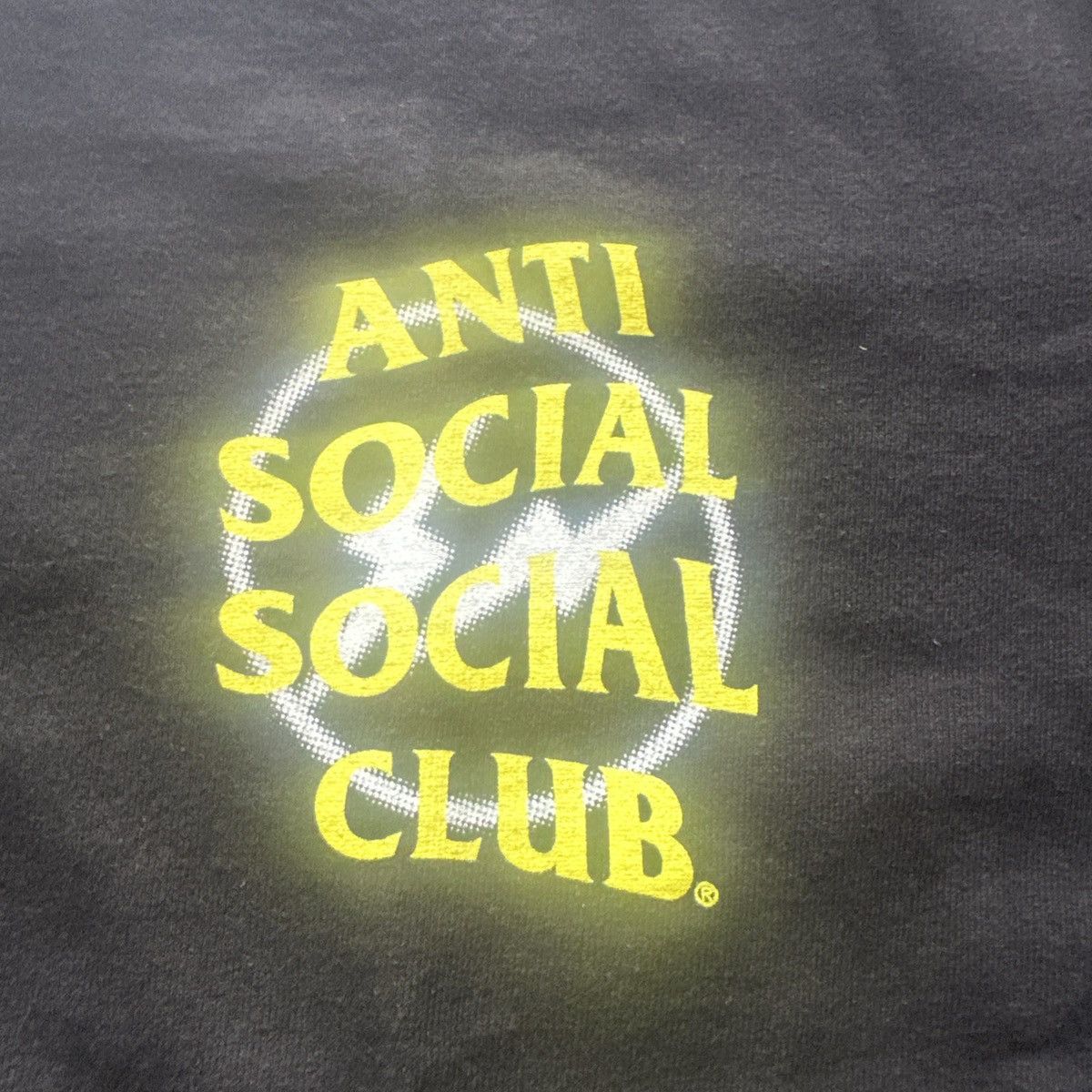 Anti Social Social Club Anti Social Social Club T-Shirt Black Yellow Logo Men’s - L Size US L / EU 52-54 / 3 - 2 Thumbnail