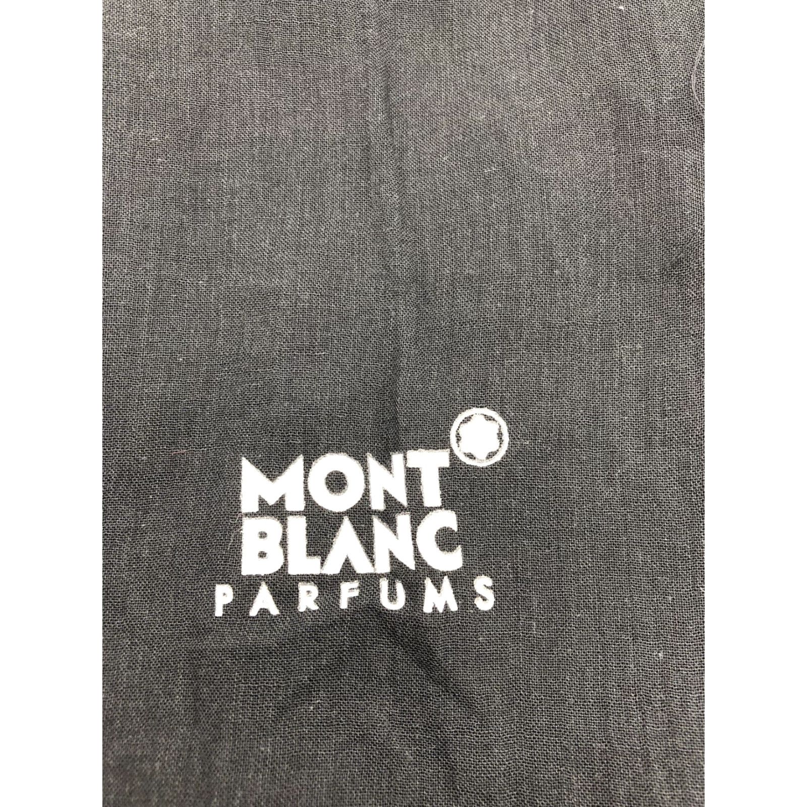 Montblanc Mont Blanc Shawl Wrap 100% Cotton Black Womens One Size Fits All Size ONE SIZE - 4 Thumbnail