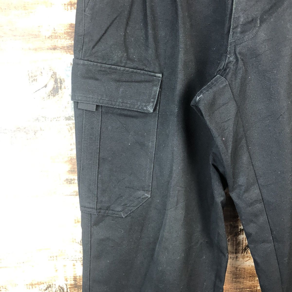 Japanese Brand DL Japanese Brand Black Cargo Multipocket Pants #C694 Size US 28 / EU 44 - 9 Thumbnail