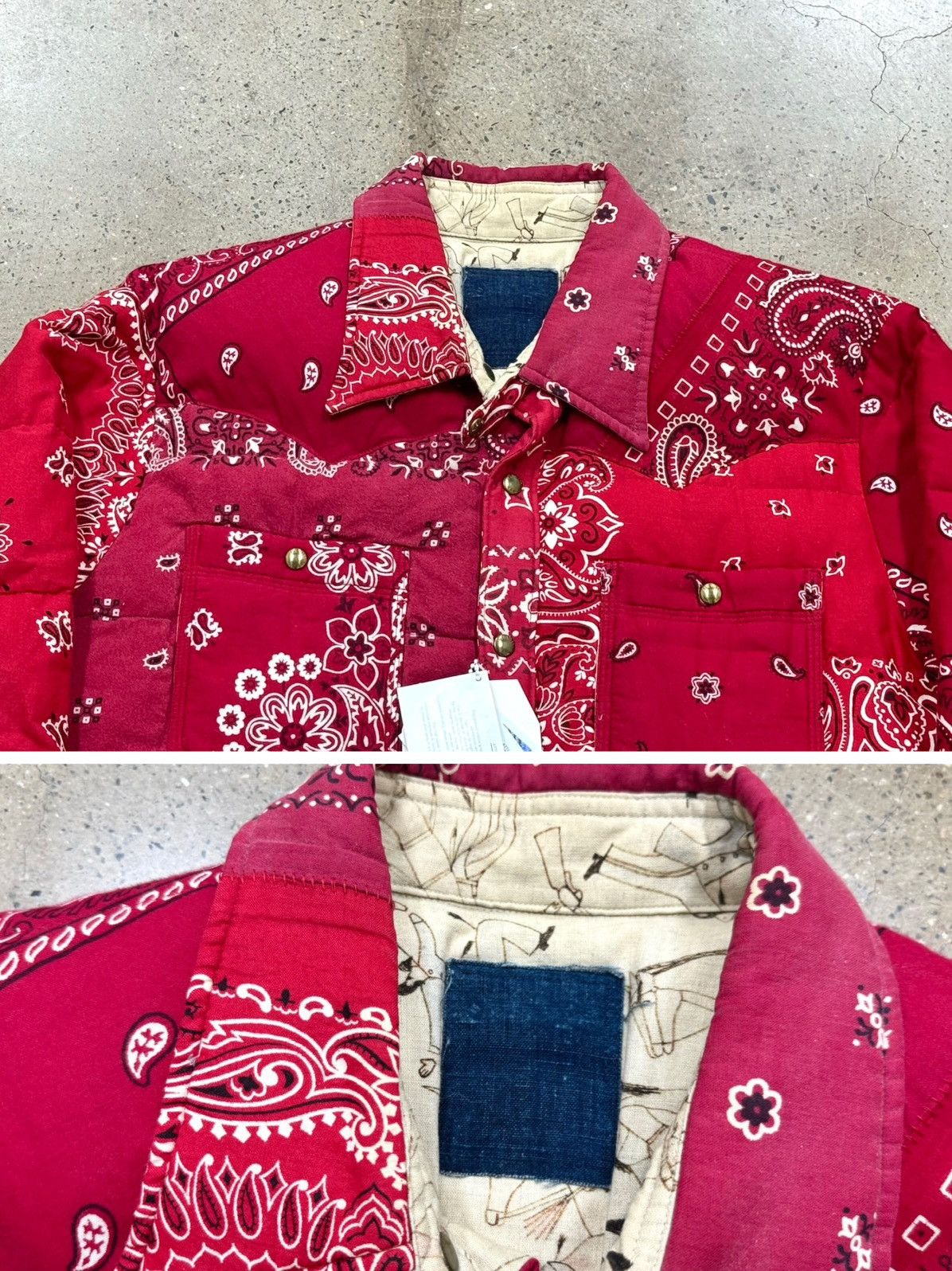 Visvim Visvim ict kerchief down jkt Bandana Size US L / EU 52-54 / 3 - 5 Thumbnail