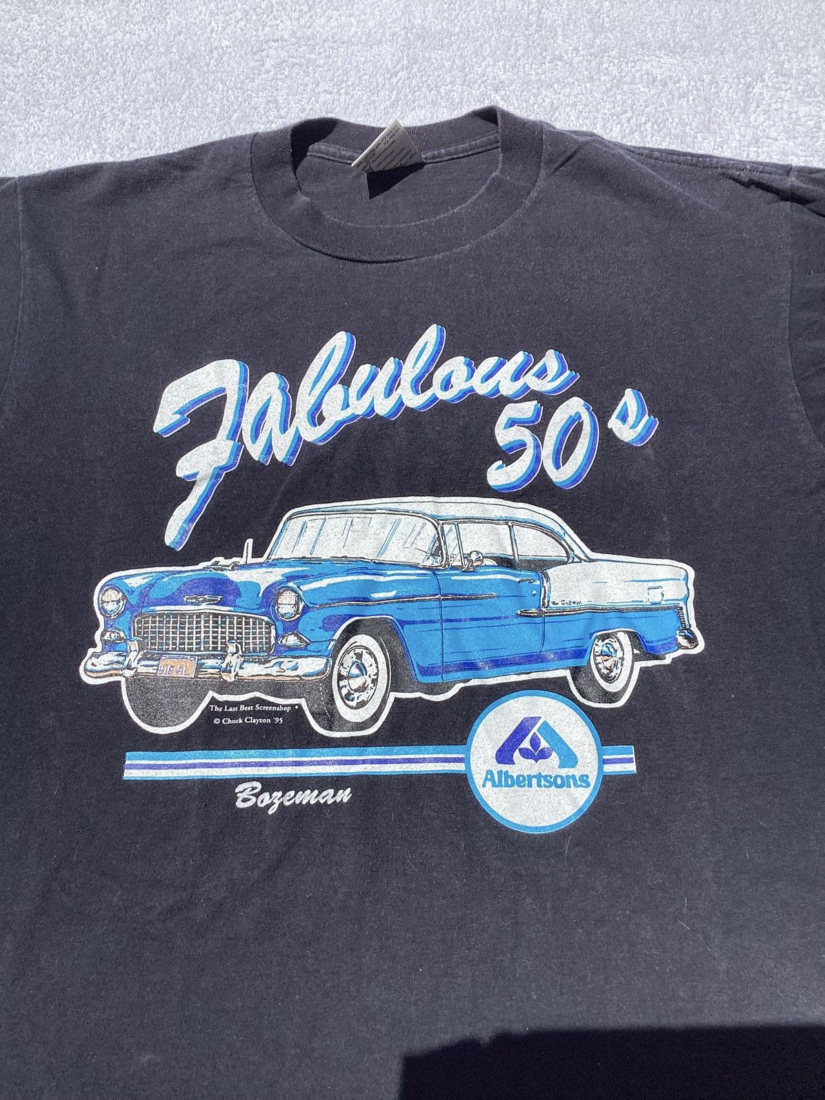 Other Vintage 95 fabulous 50s vehicles Albertson’s grocery tshirt Size US L / EU 52-54 / 3 - 2 Thumbnail
