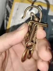 Vintage Copper Wire Car Key Ring Size ONE SIZE - 5 Thumbnail