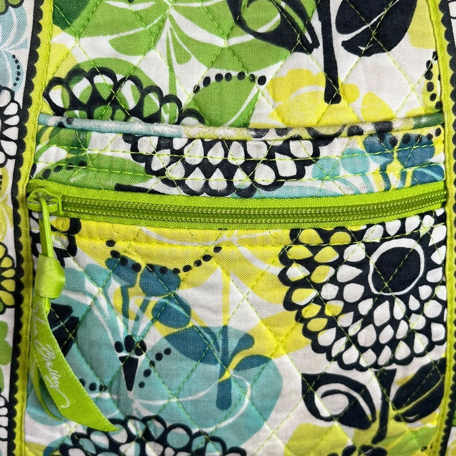 Vera Bradley Vera Bradley Hipster Bag Retired Limes Up Pattern 2012 Size ONE SIZE - 7 Thumbnail
