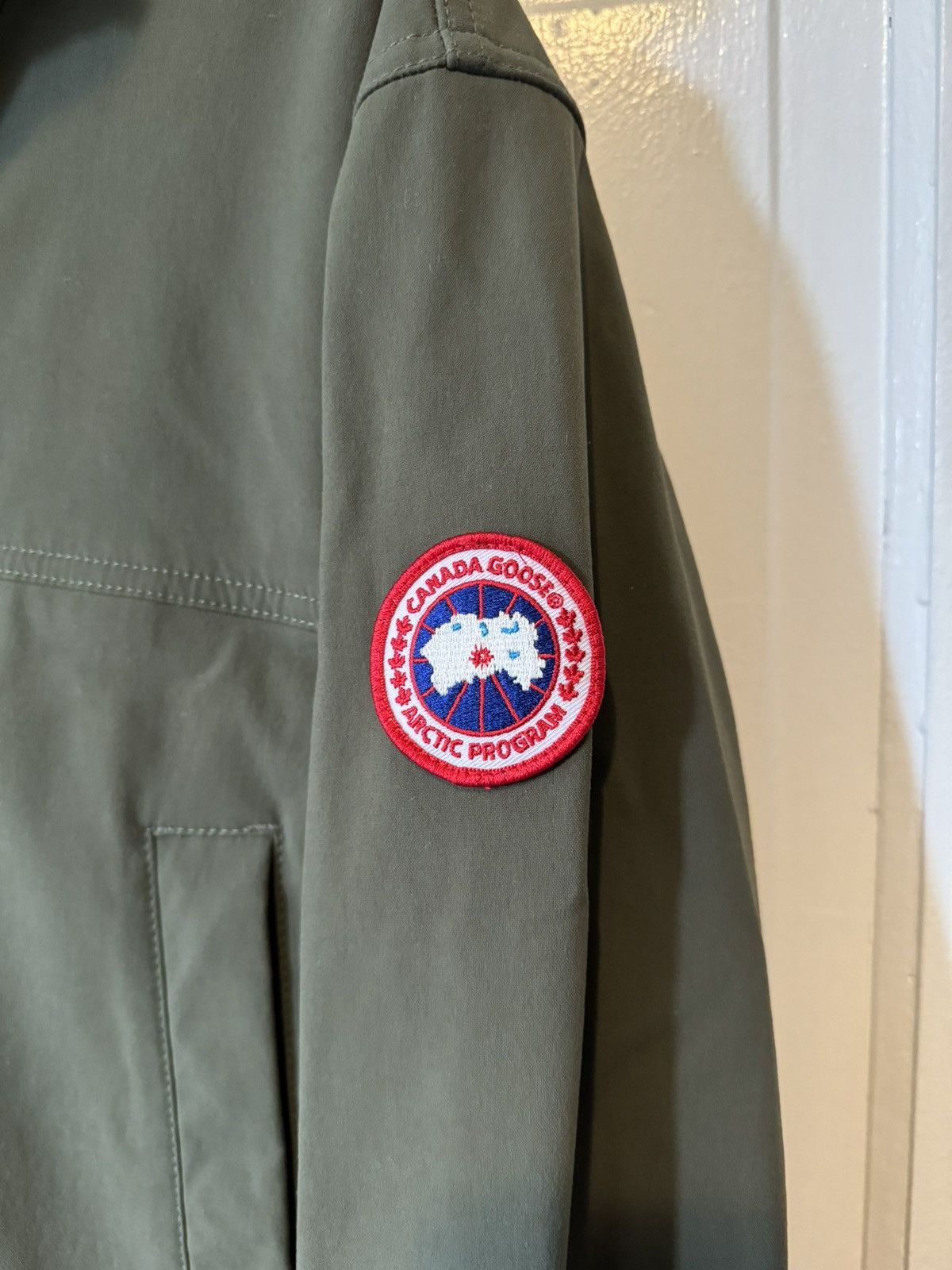 Canada Goose Canada Goose Cargo Bay Coat rain jacket olive green Grailed