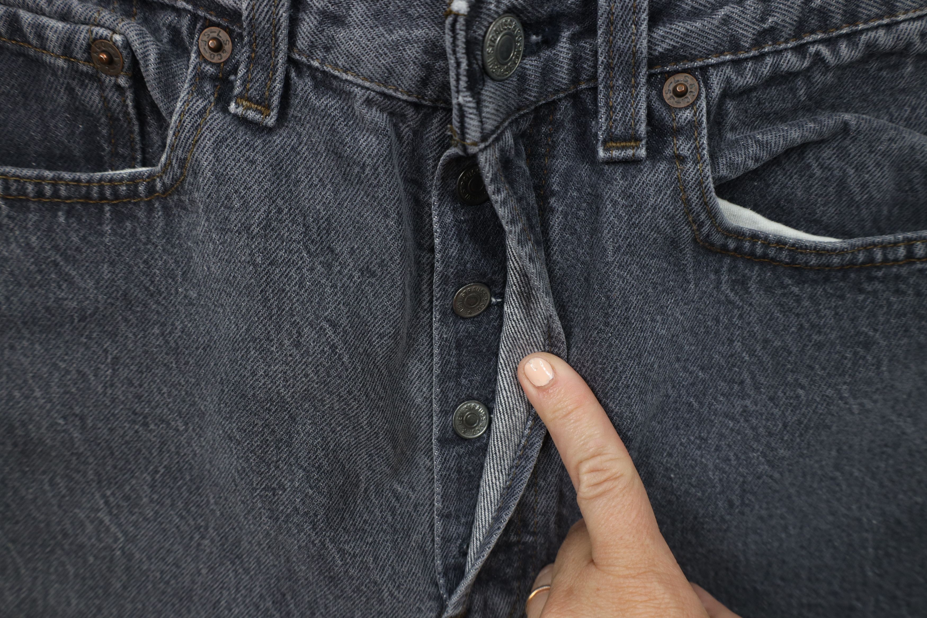 Levi's × Vintage Vintage 80s Levis 501xx Fly Original Fit Jeans Gray USA Size US 32 / EU 48 - 5 Thumbnail