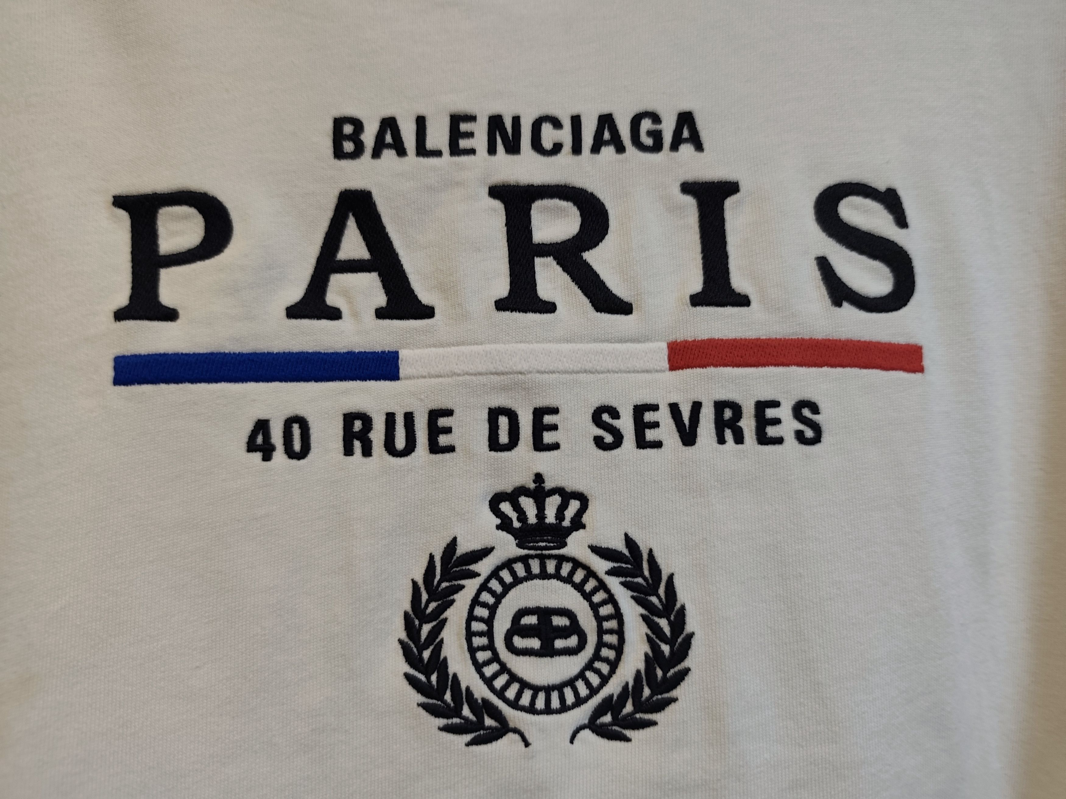 Balenciaga Balenciaga Paris Rue De Sevres Tee Size US L / EU 52-54 / 3 - 3 Thumbnail